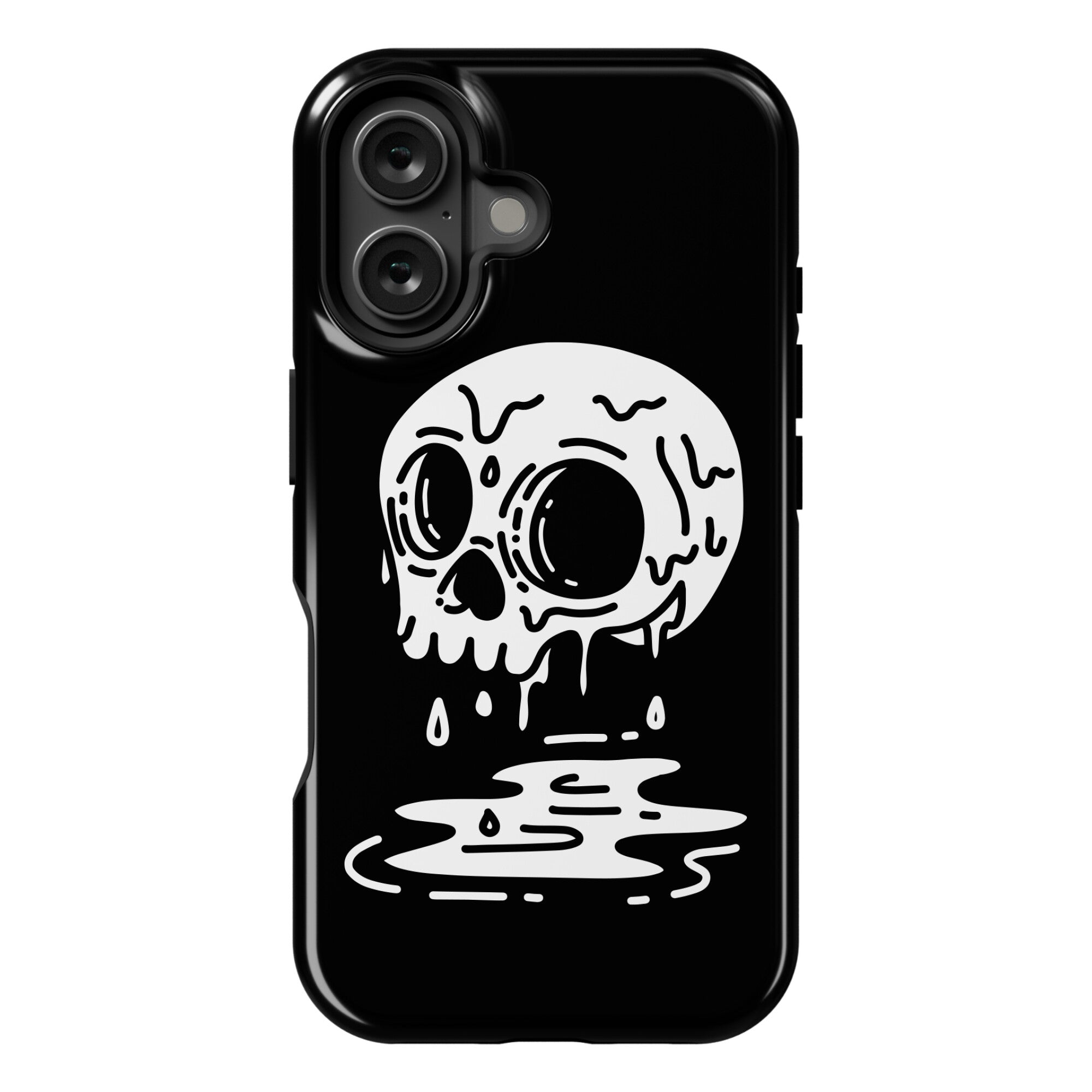 Melting Skull Phone Case