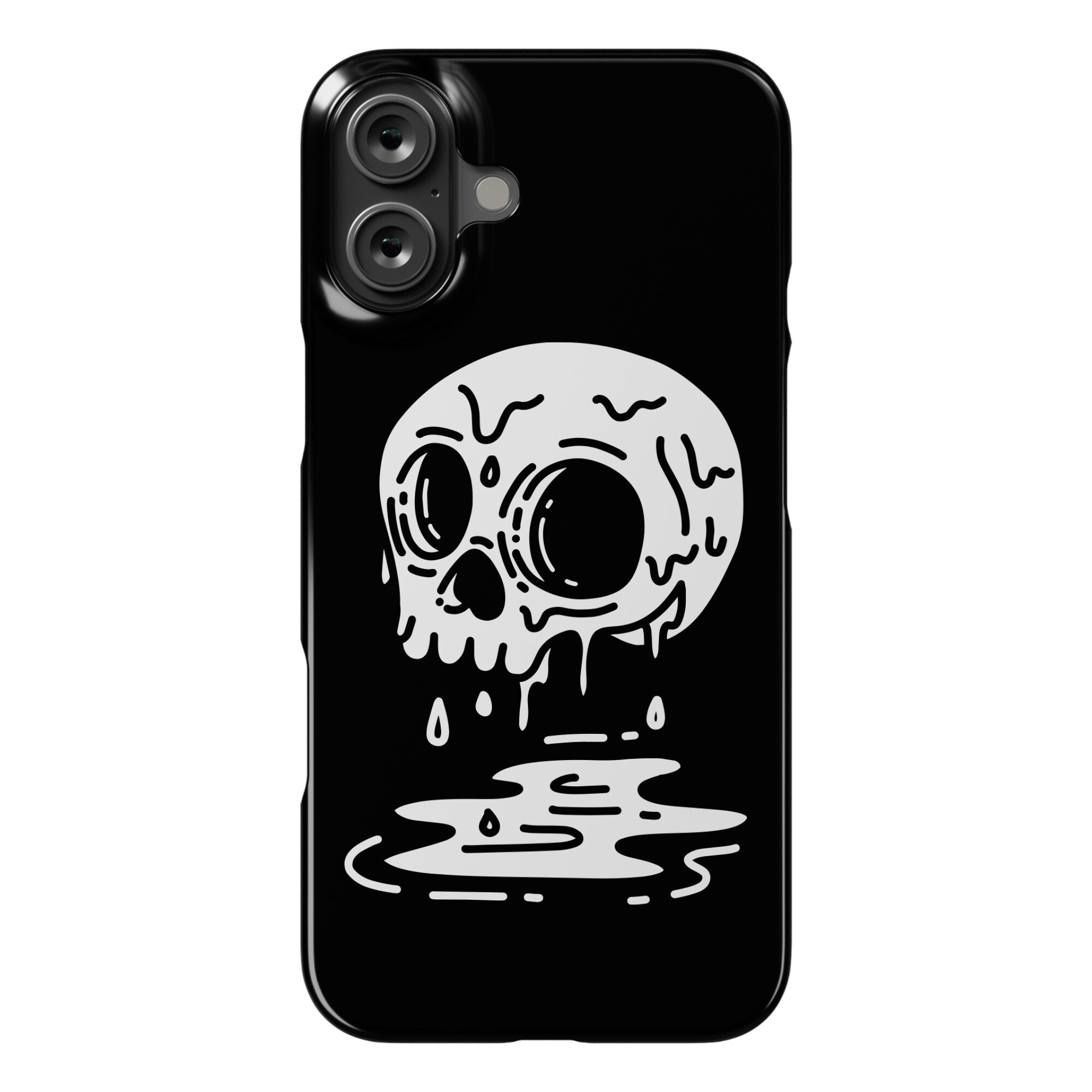 Melting Skull Phone Case