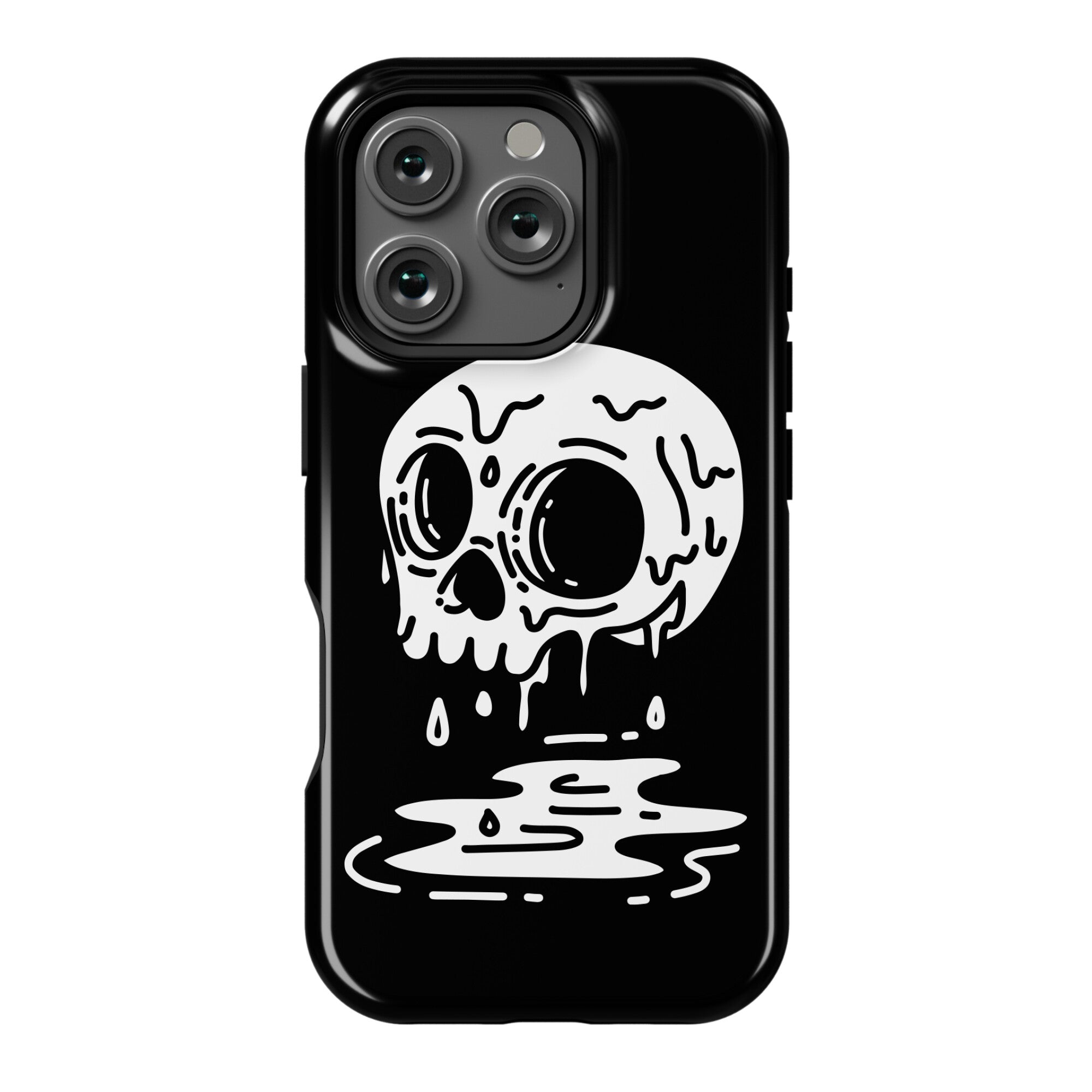 Melting Skull Phone Case