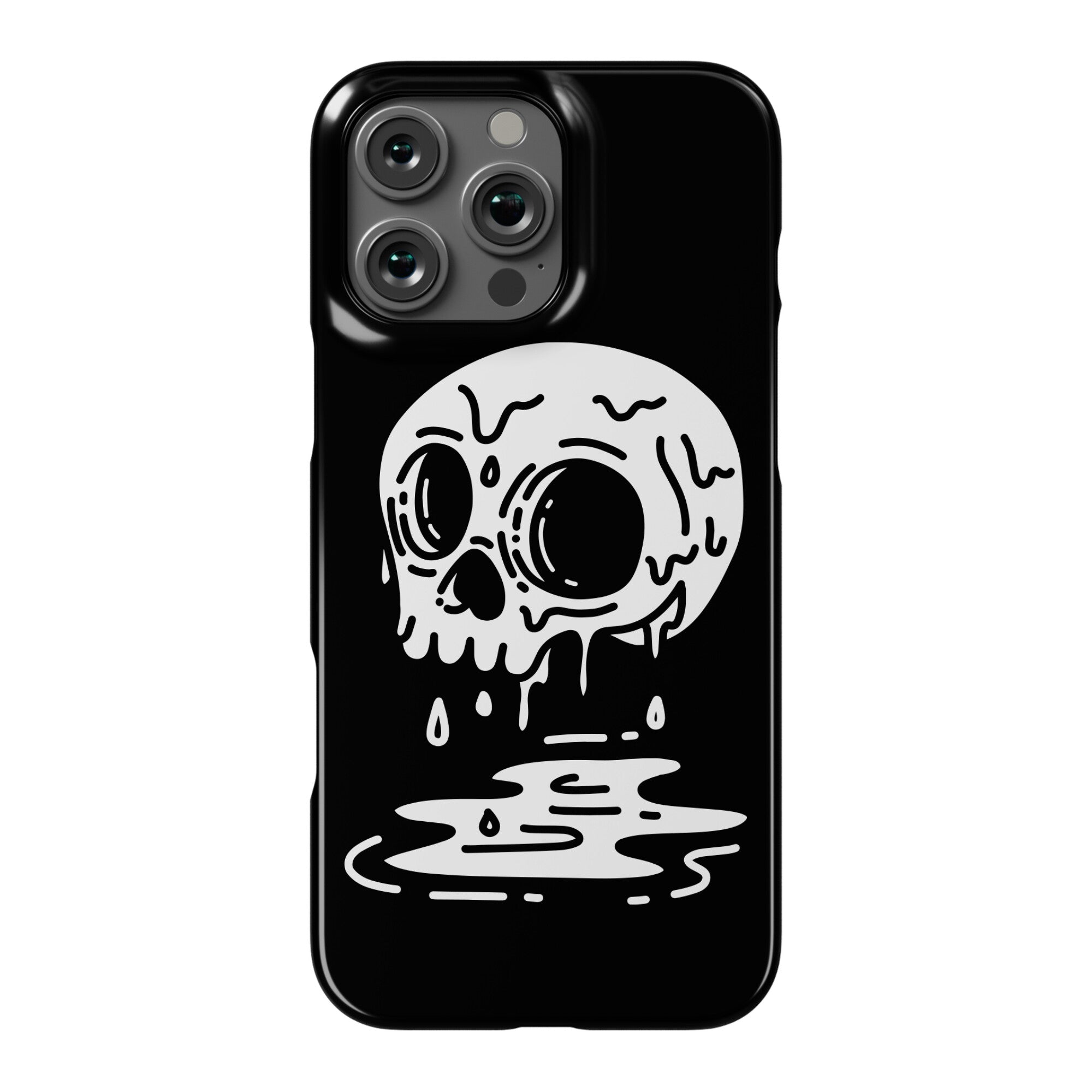 Melting Skull Phone Case