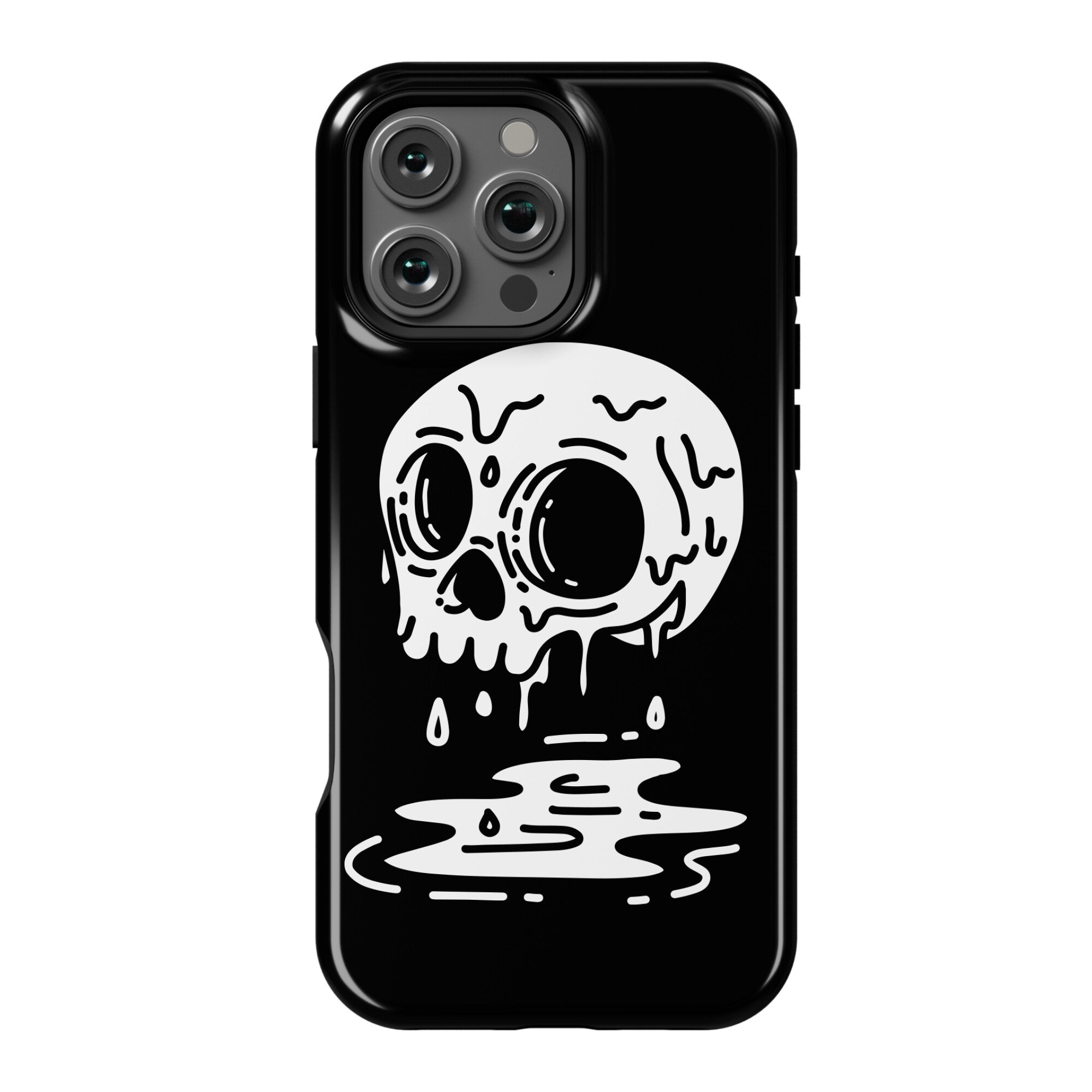 Melting Skull Phone Case
