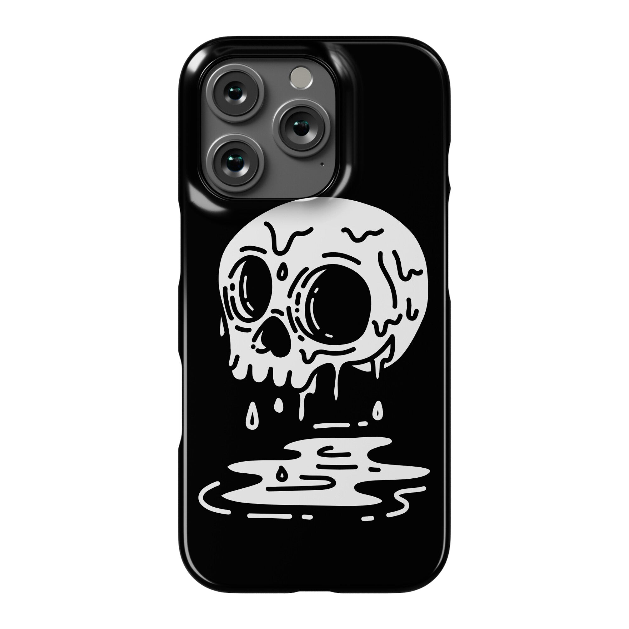 Melting Skull Phone Case