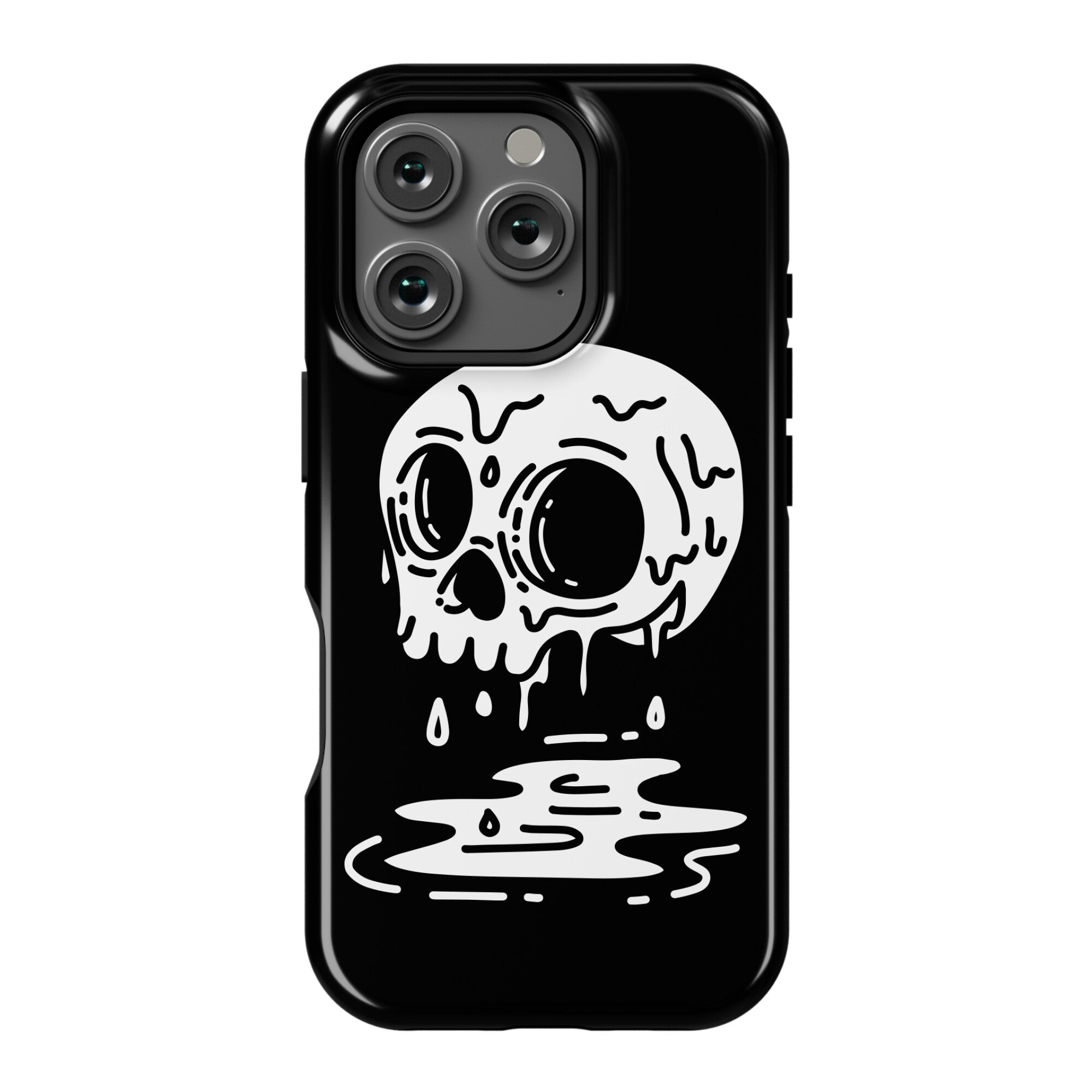 Melting Skull Phone Case