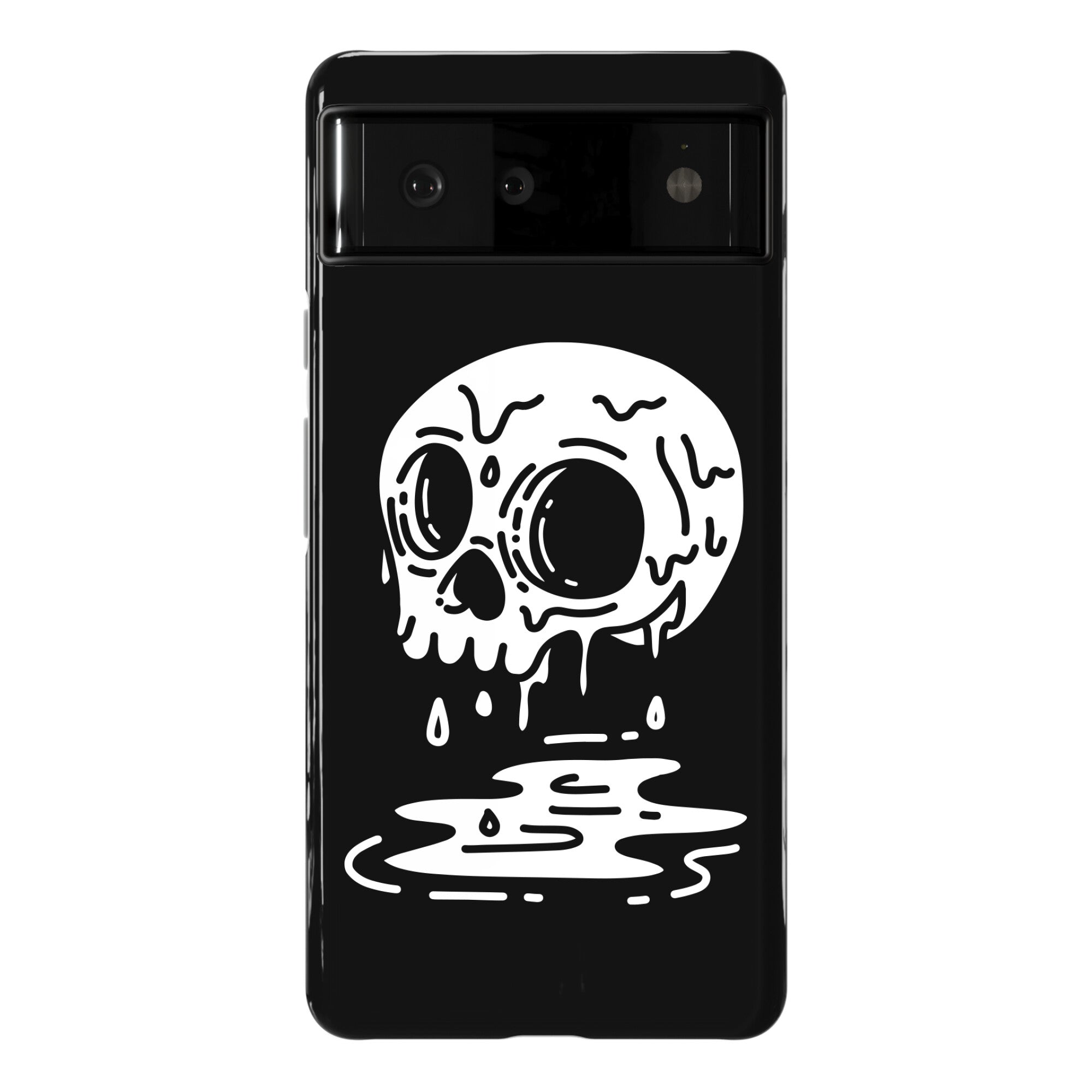 Melting Skull Phone Case
