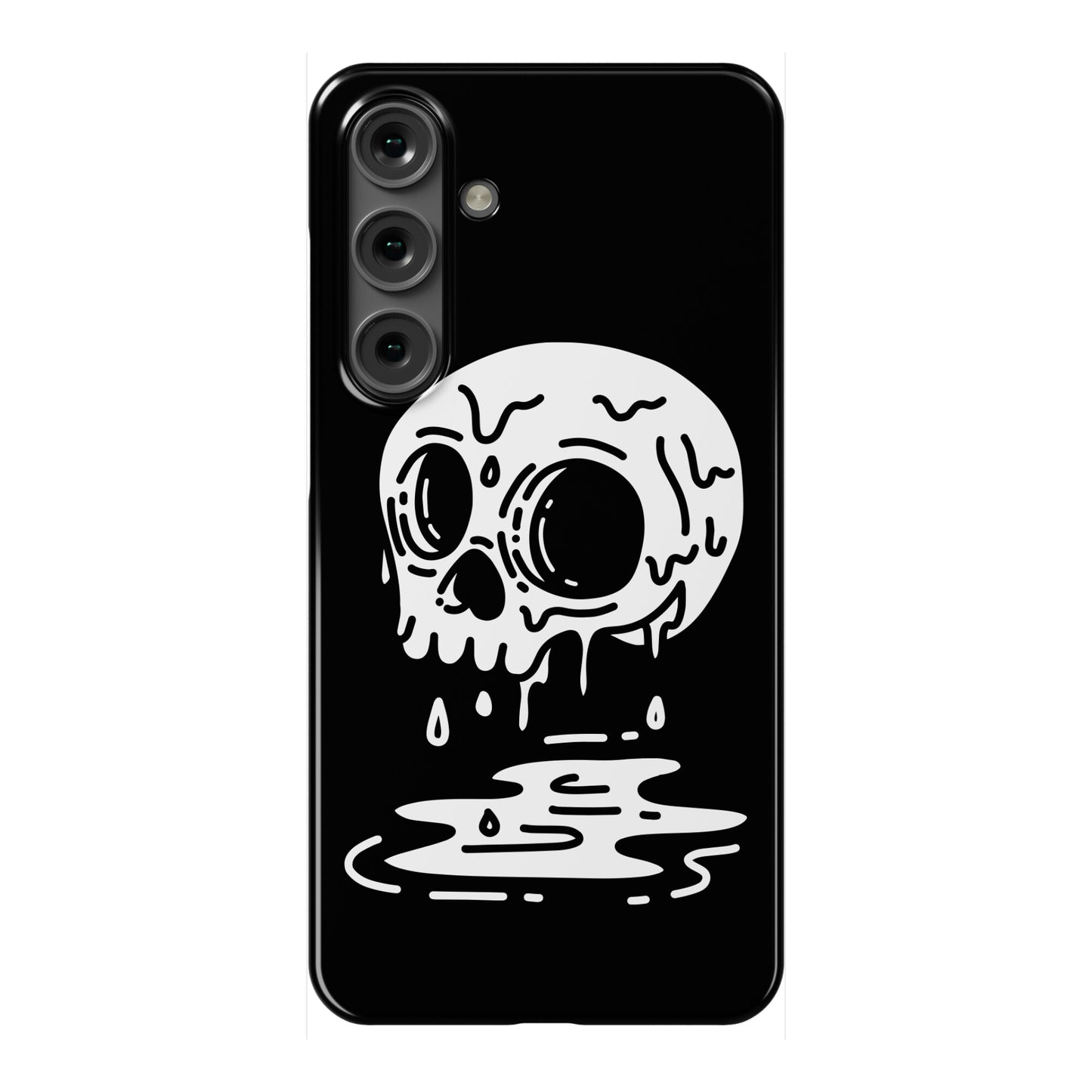 Melting Skull Phone Case