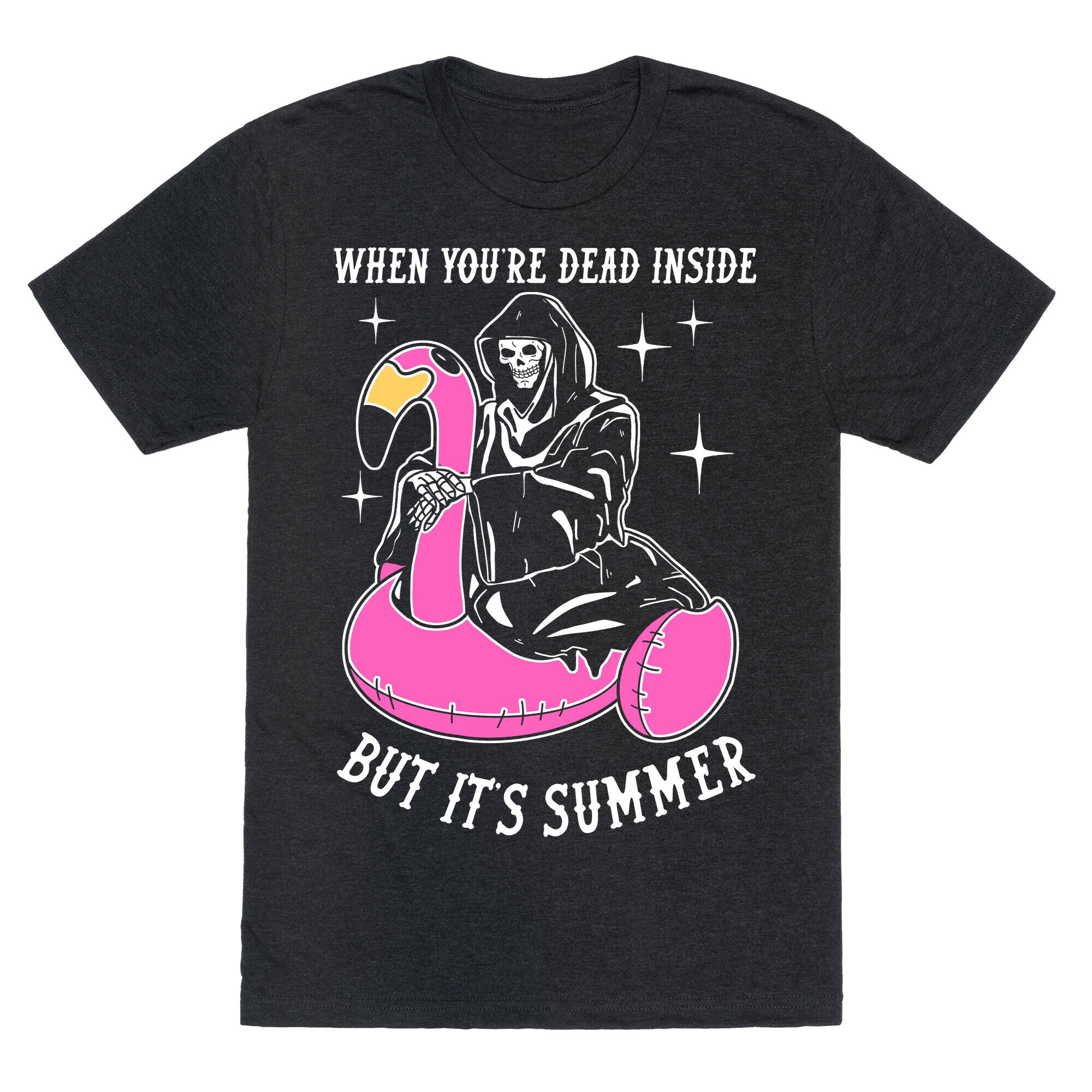 When You're Dead Inside But It's Summer Unisex Triblend Tee