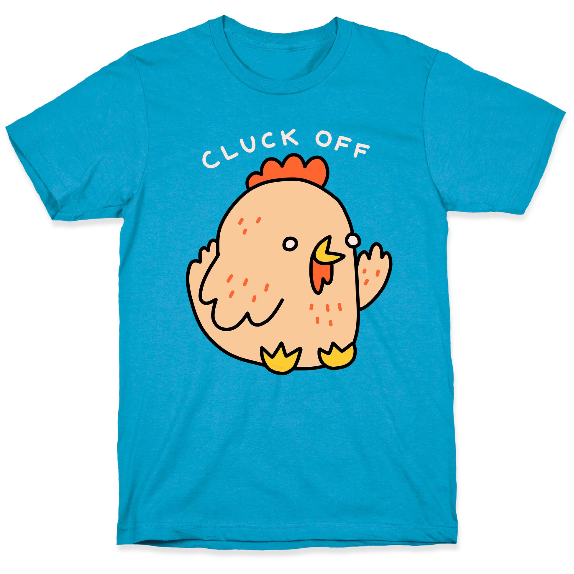 Cluck Off Chicken Unisex Triblend Tee