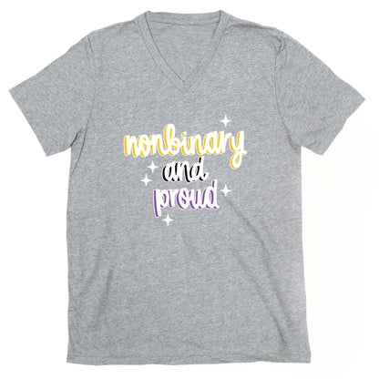 Nonbinary and Proud V-Neck