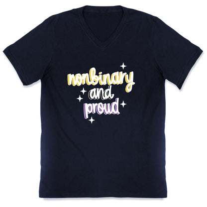 Nonbinary and Proud V-Neck