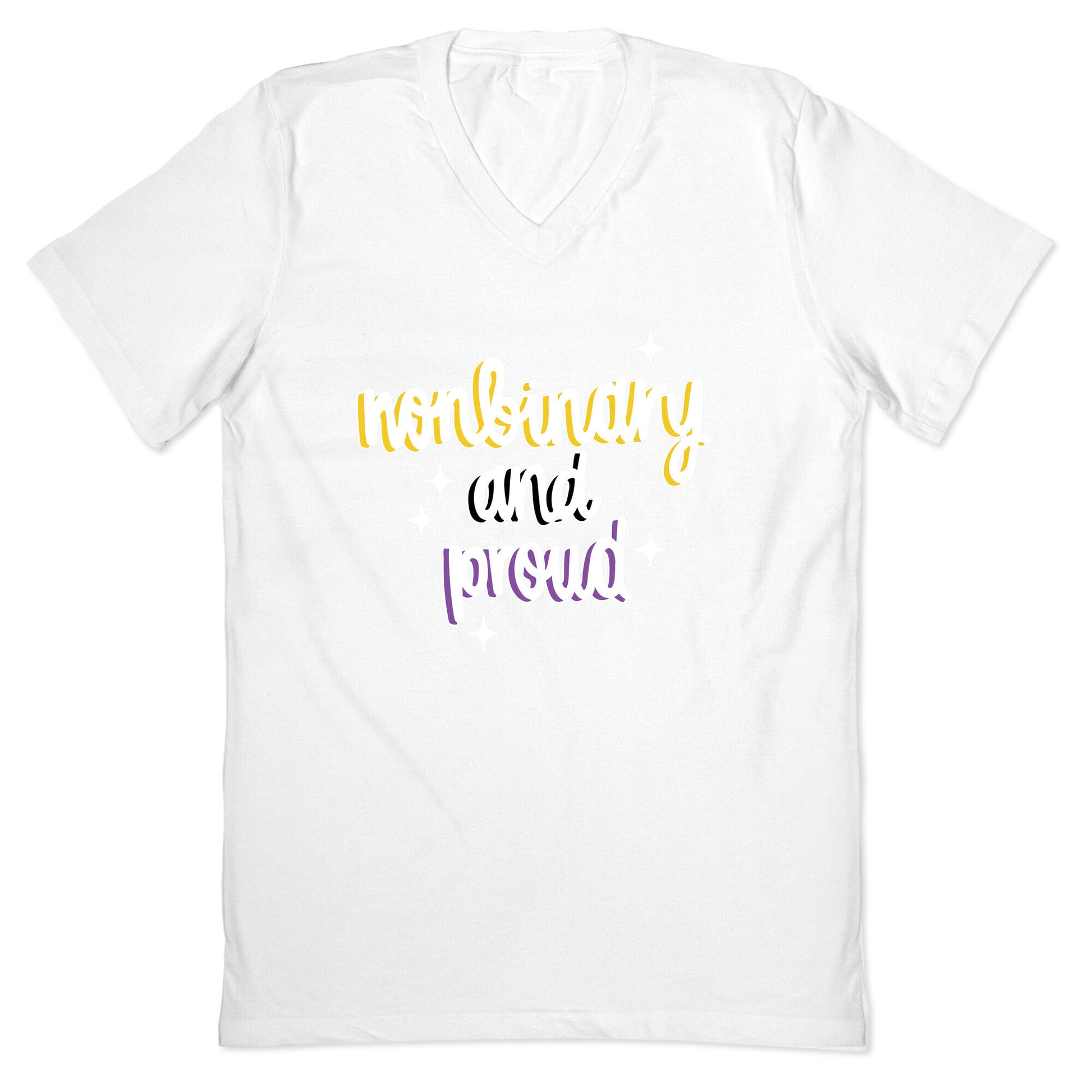 Nonbinary and Proud V-Neck