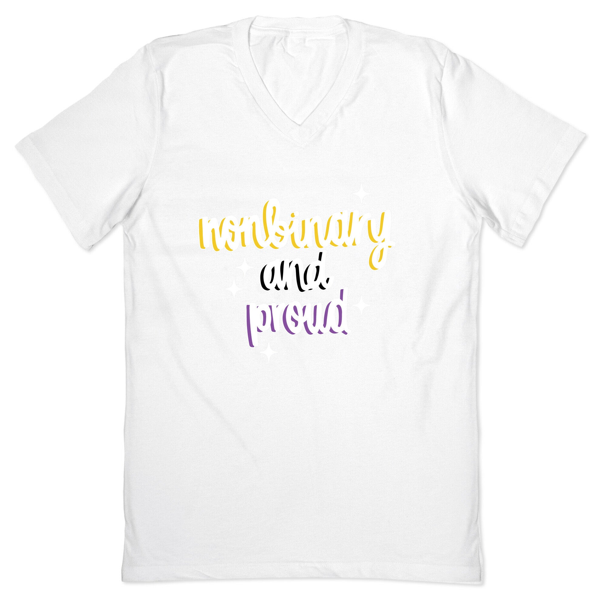 Nonbinary and Proud V-Neck