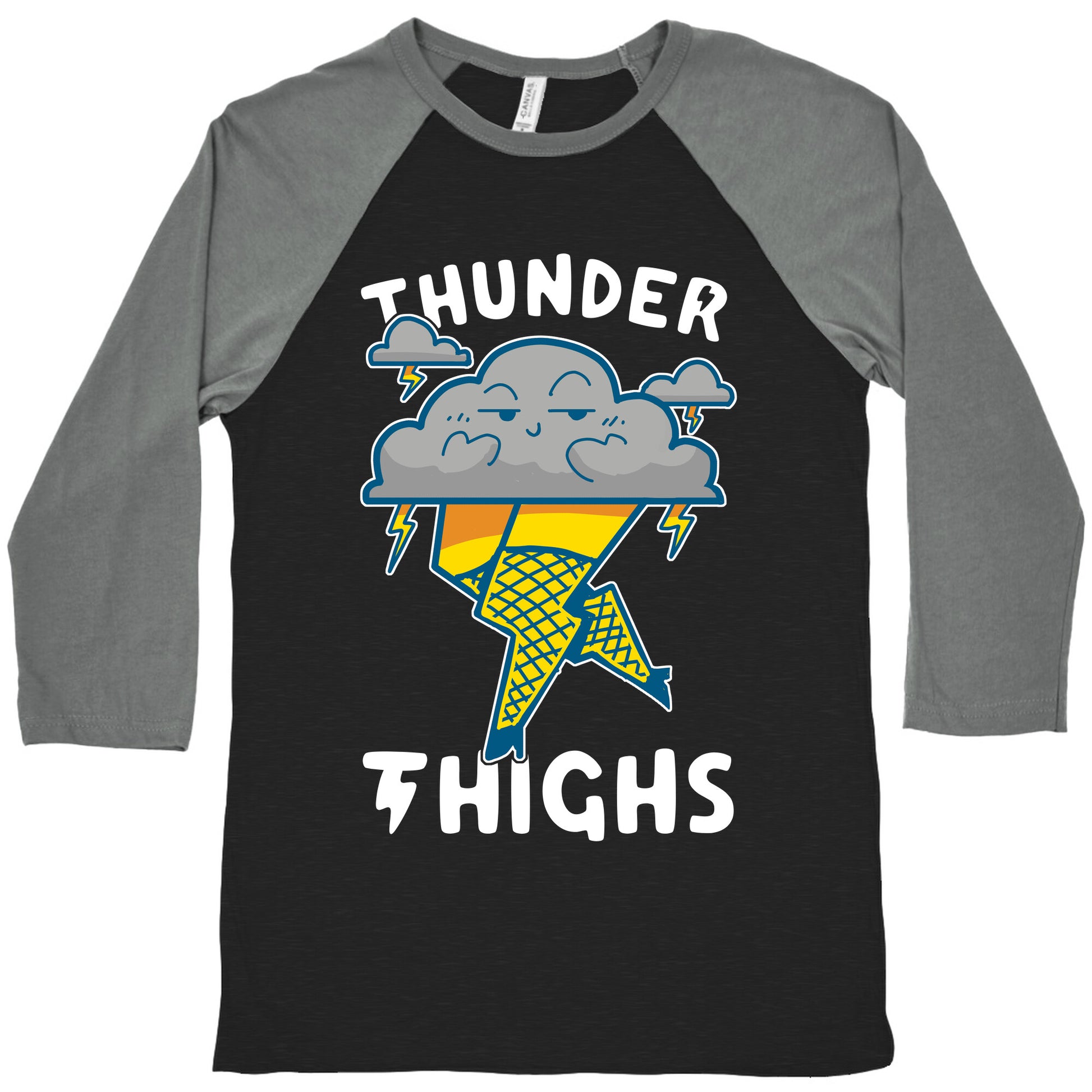 Thunder Thighs Baseball Tee