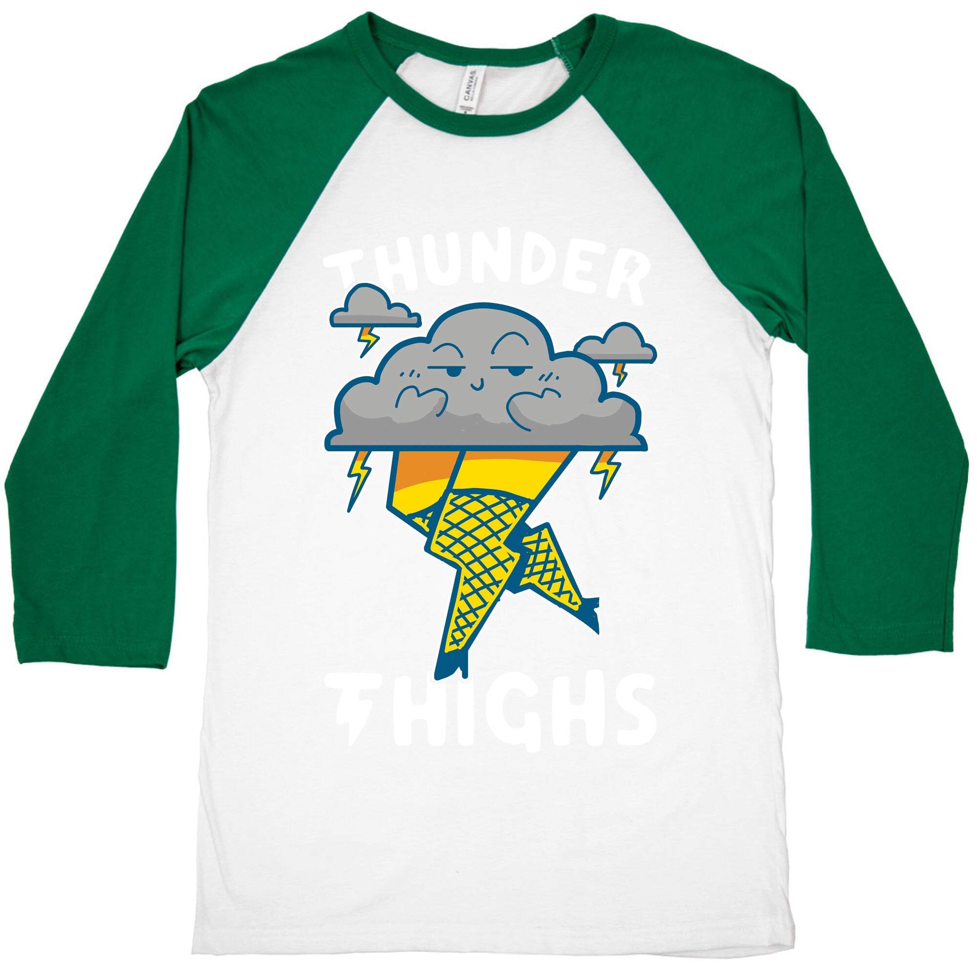 Thunder Thighs Baseball Tee