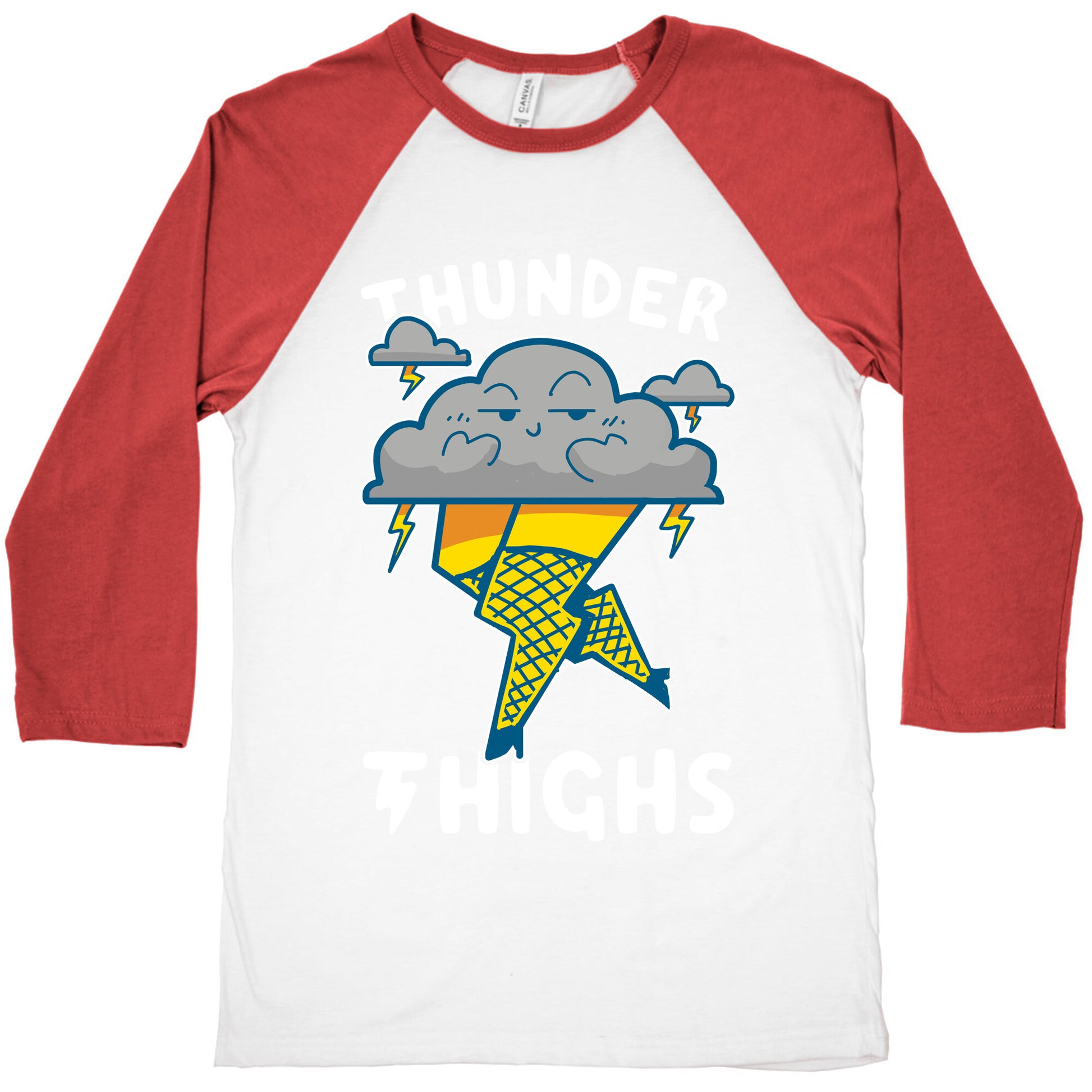 Thunder Thighs Baseball Tee