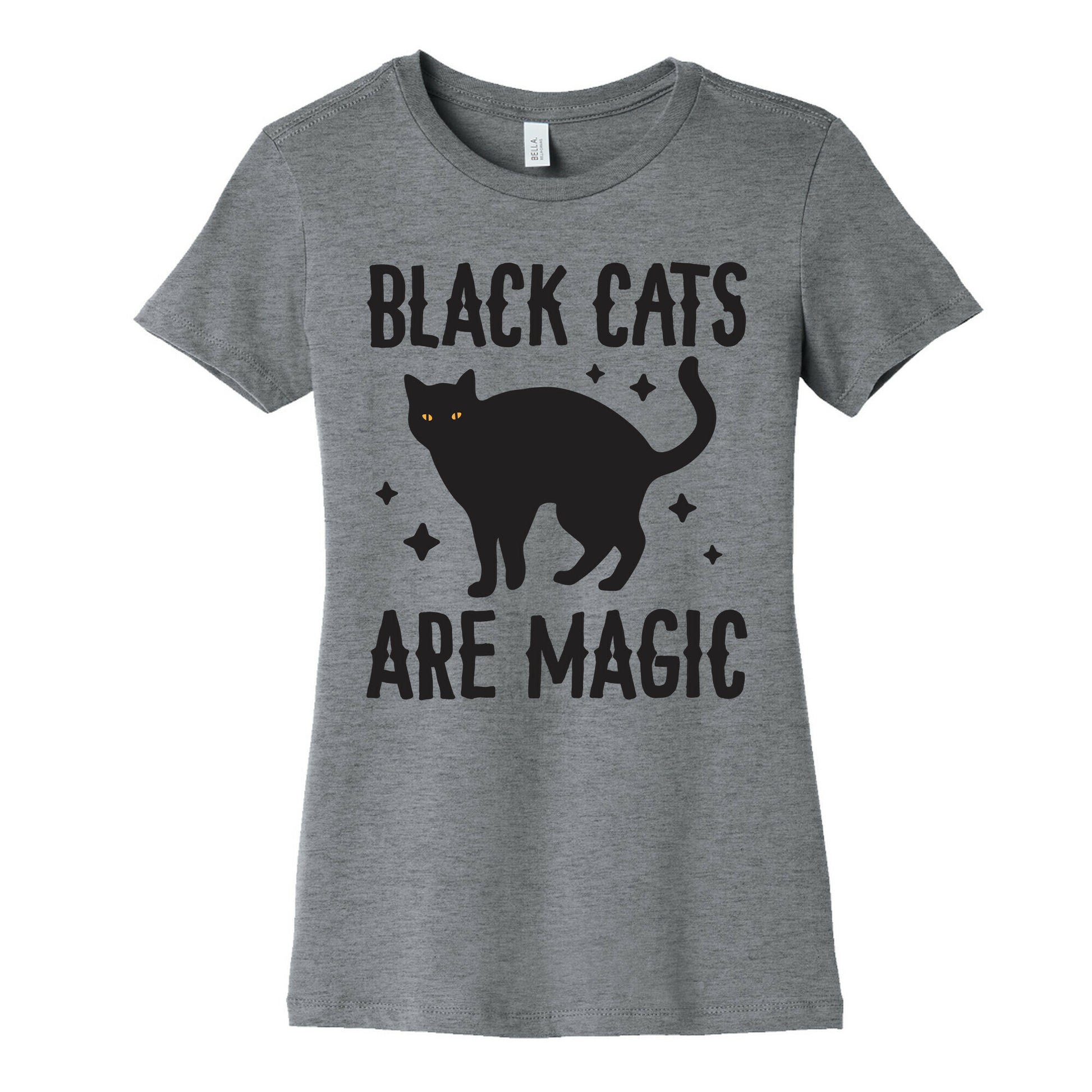 Black Cats Are Magic Women's Cotton Tee