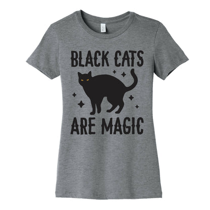 Black Cats Are Magic Women's Cotton Tee