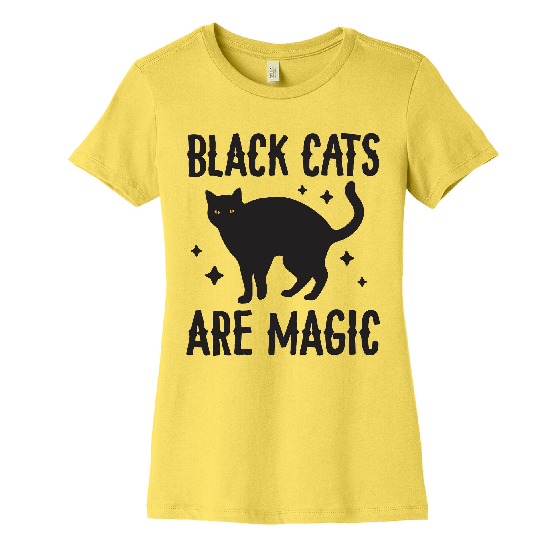 Black Cats Are Magic Women's Cotton Tee