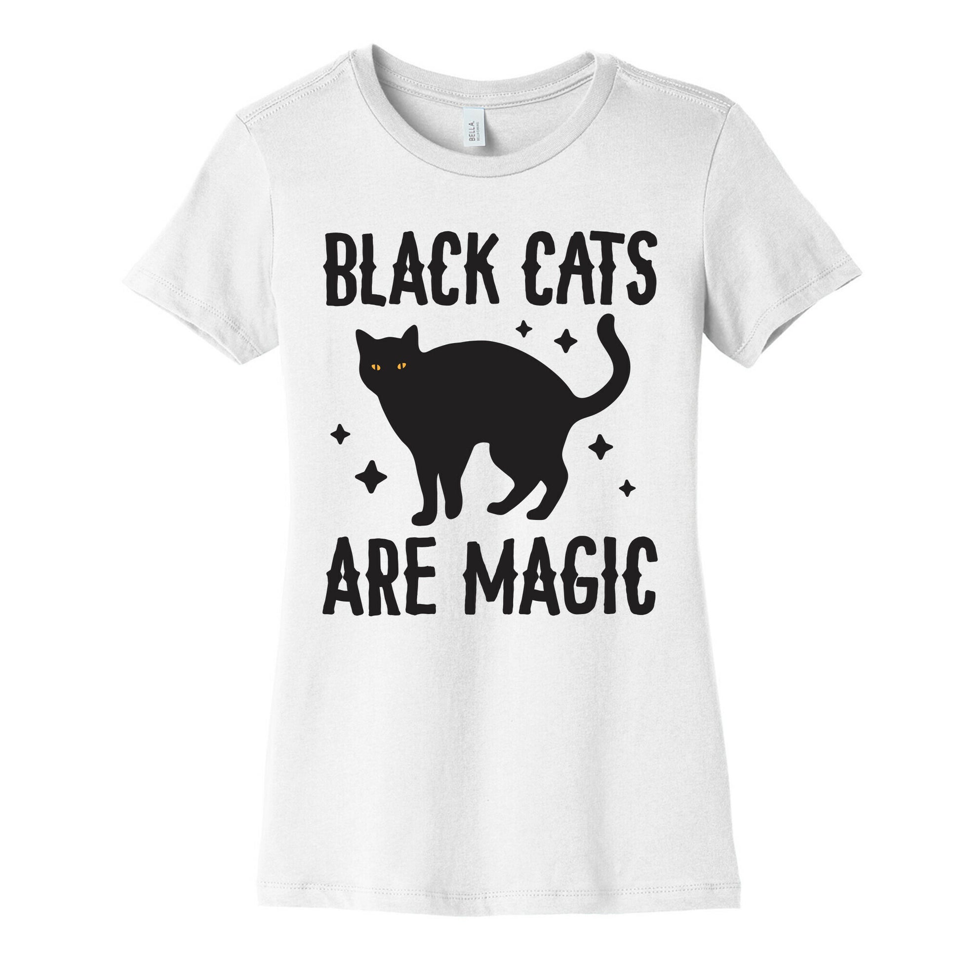 Black Cats Are Magic Women's Cotton Tee