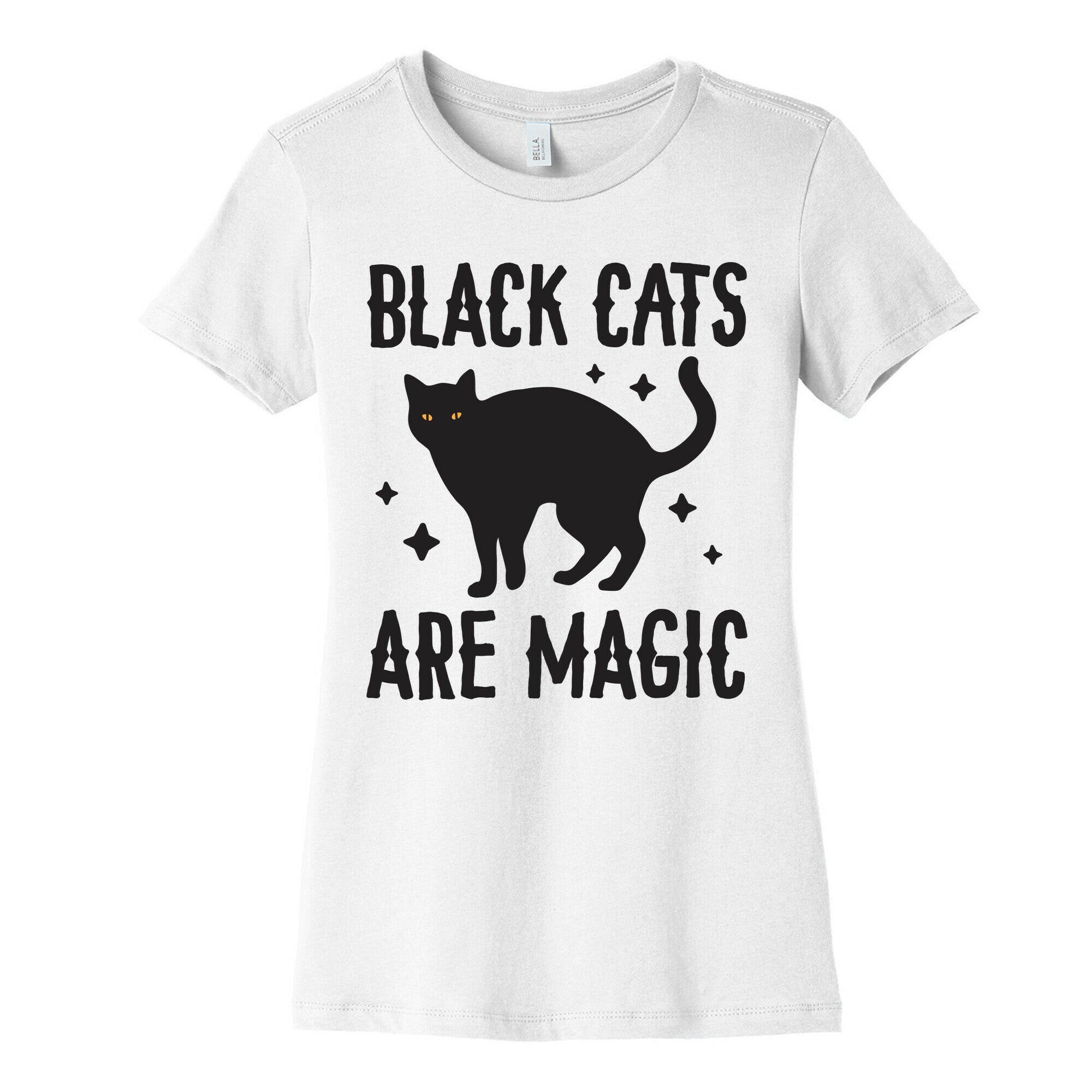 Black Cats Are Magic Women's Cotton Tee