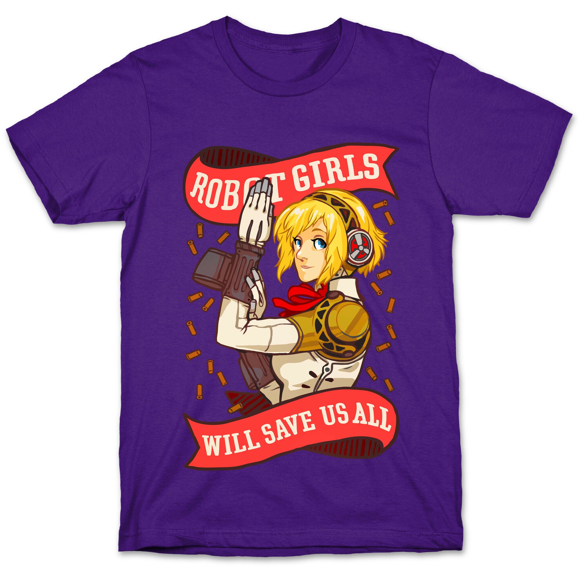 Robot Girls Will Save Us All T-Shirt
