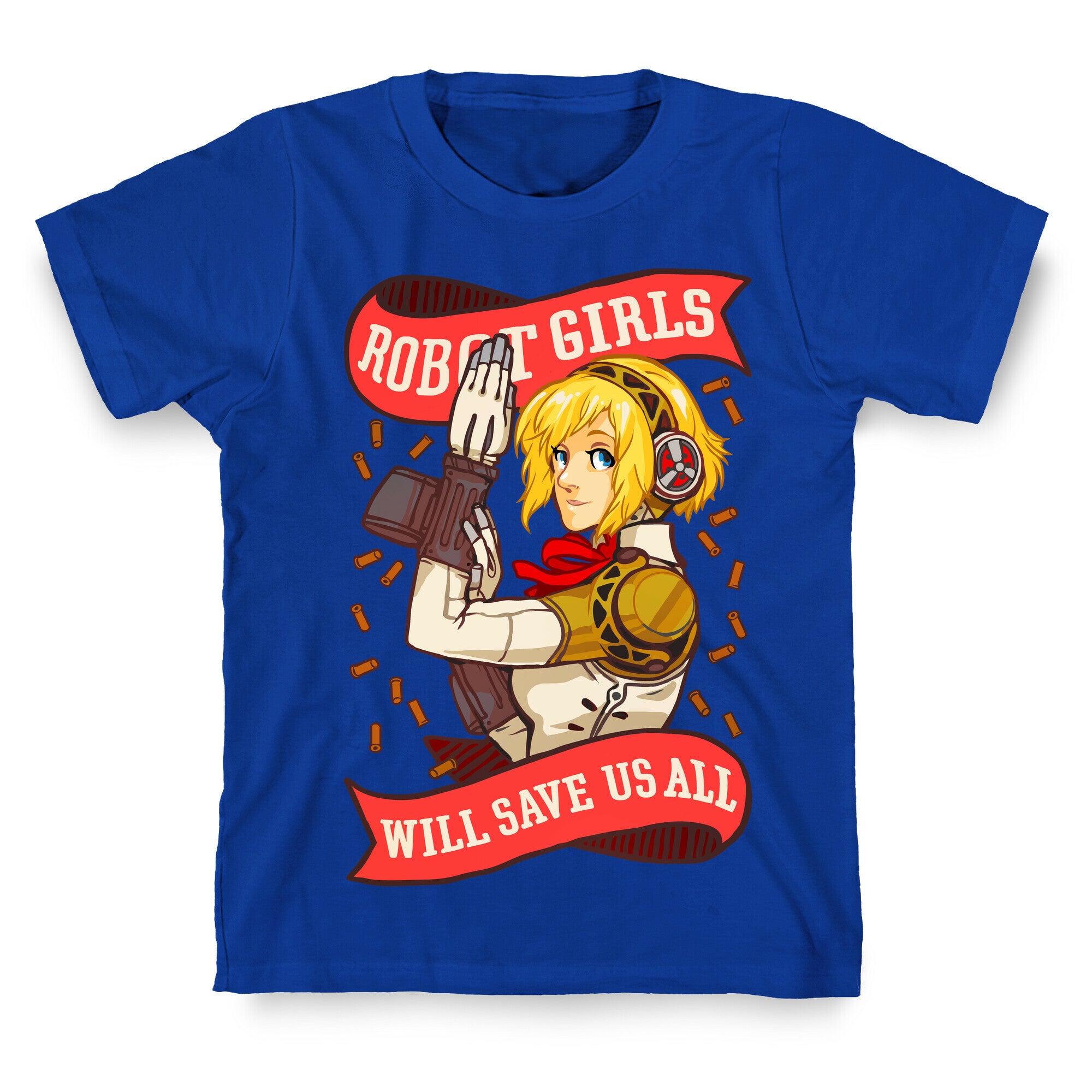 Robot Girls Will Save Us All T-Shirt