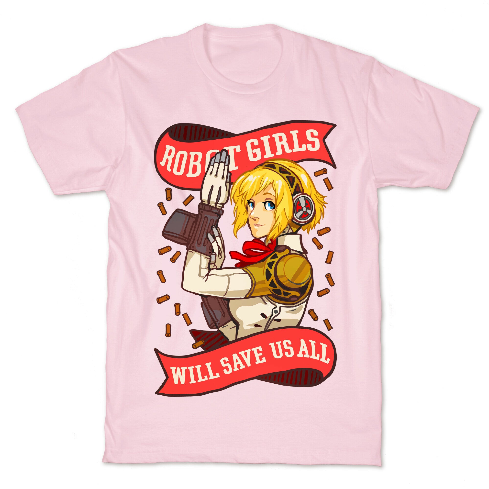 Robot Girls Will Save Us All T-Shirt