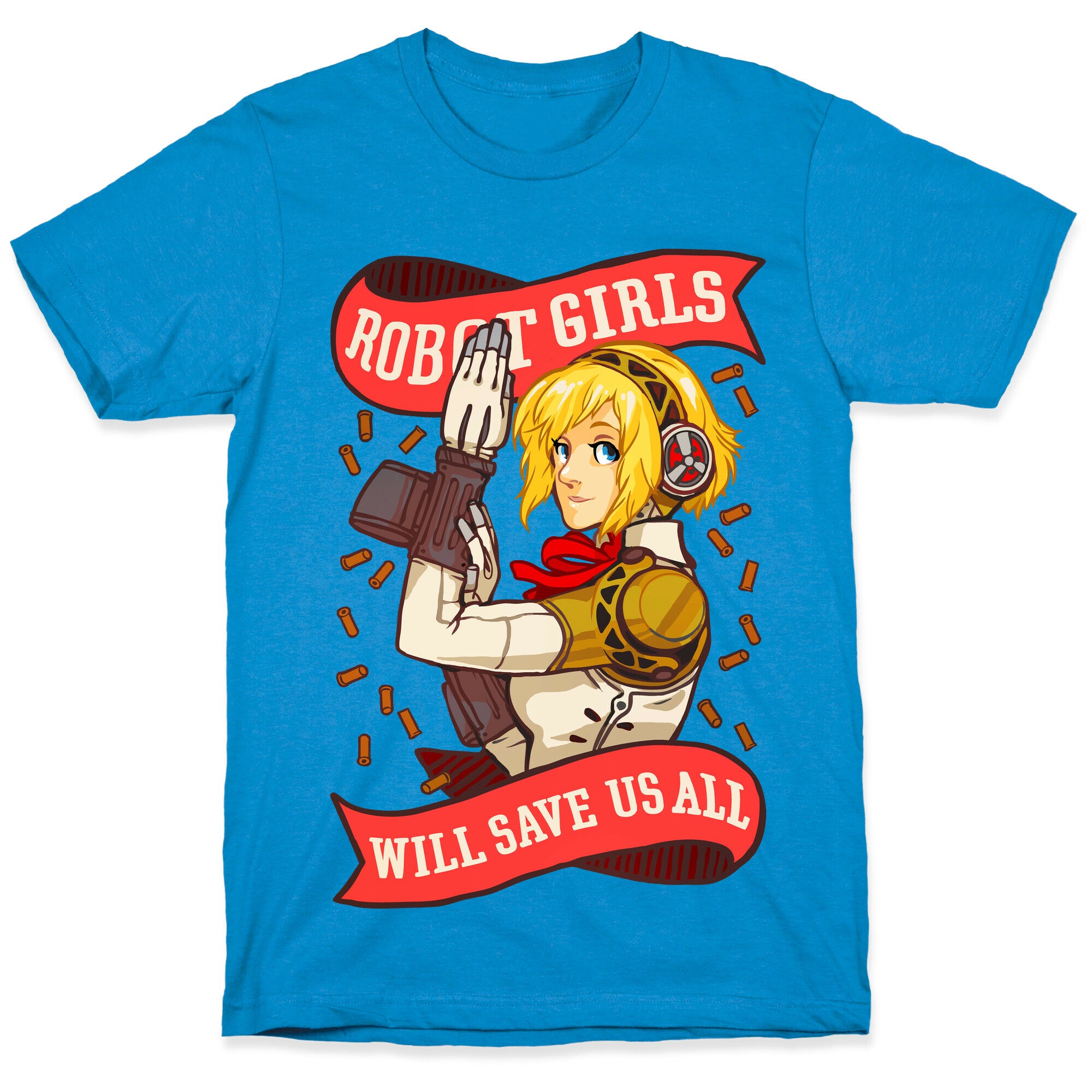 Robot Girls Will Save Us All T-Shirt