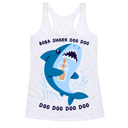 Boba Shark Racerback Tank