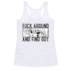 Killua Fuck Around And Find Out  Racerback Tank