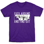 Killua Fuck Around And Find Out (white)  T-Shirt