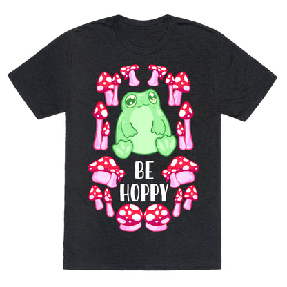 Be Hoppy Frog Unisex Triblend Tee