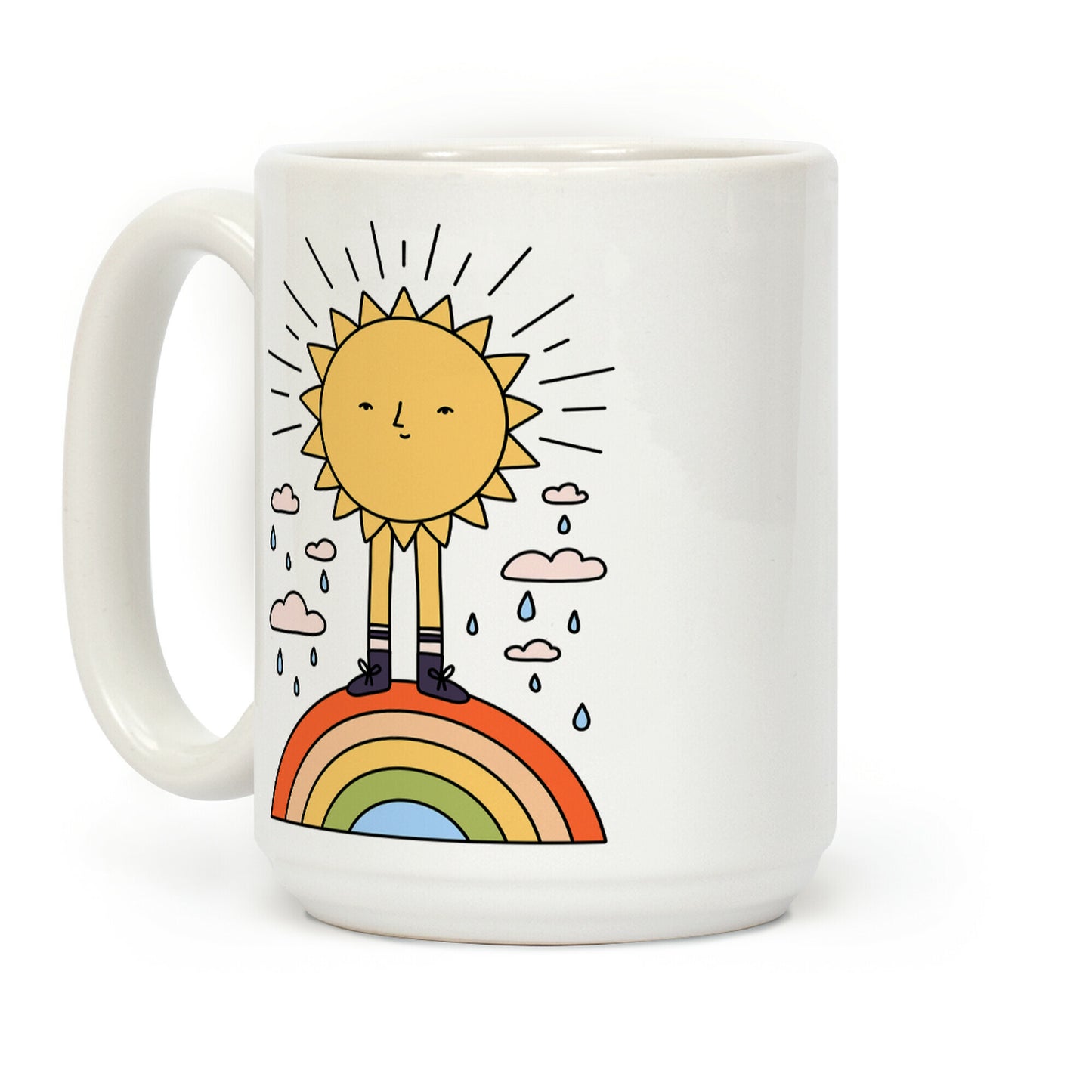 Solar Power Rainbow Coffee Mug