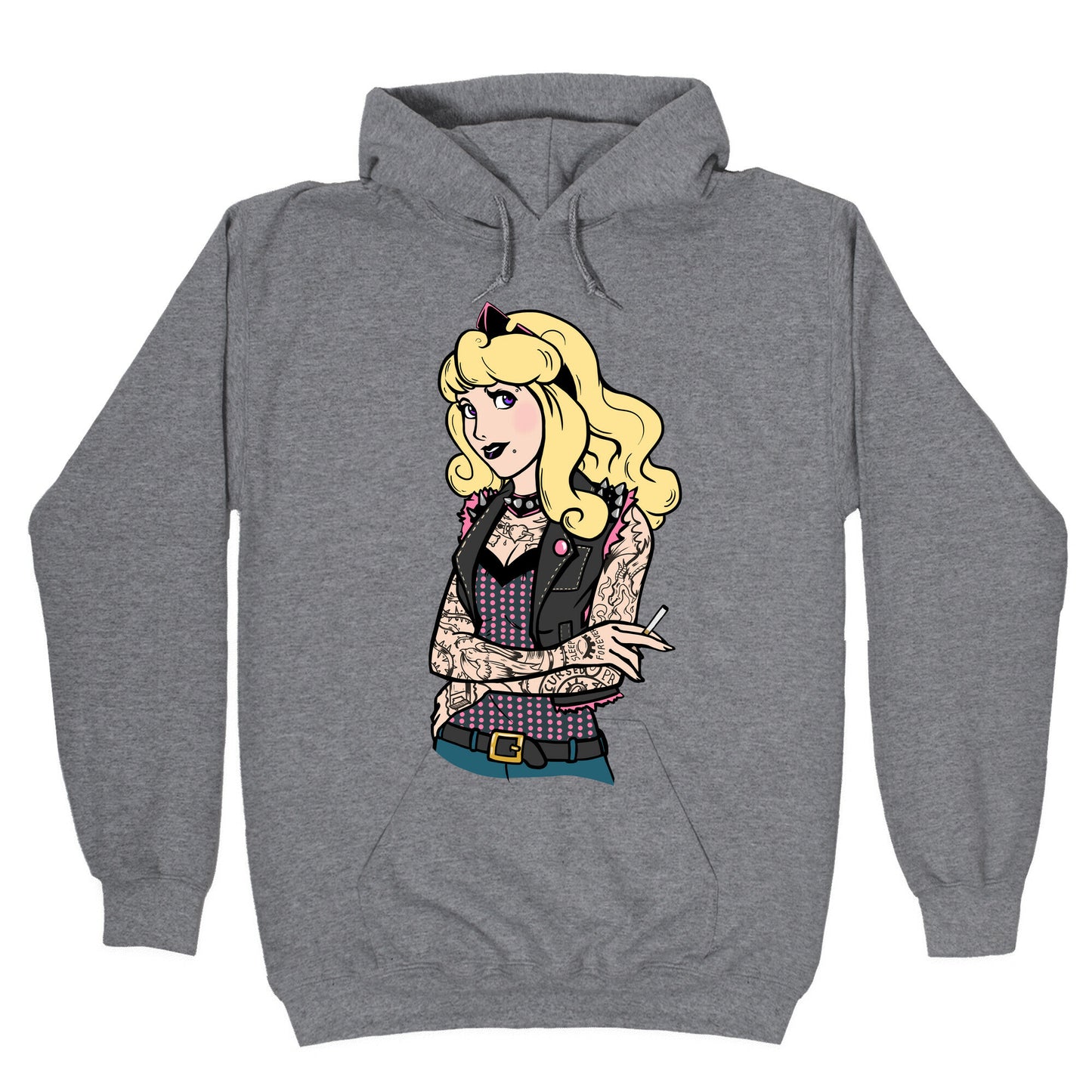 Sleeping Punk Beauty Hoodie