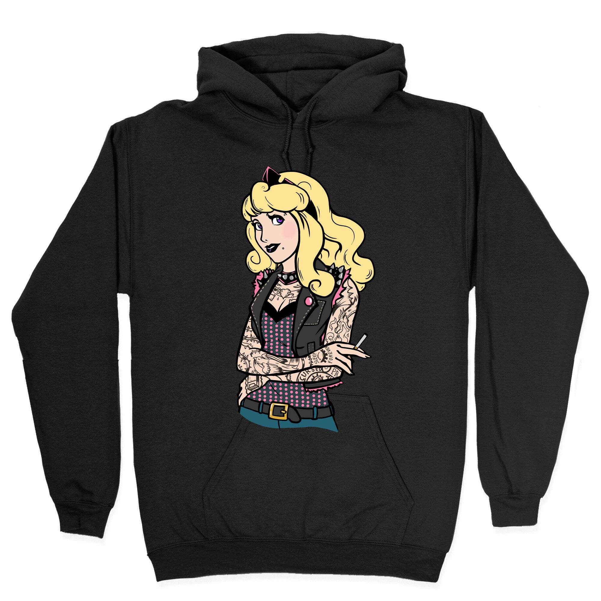 Sleeping Punk Beauty Hoodie