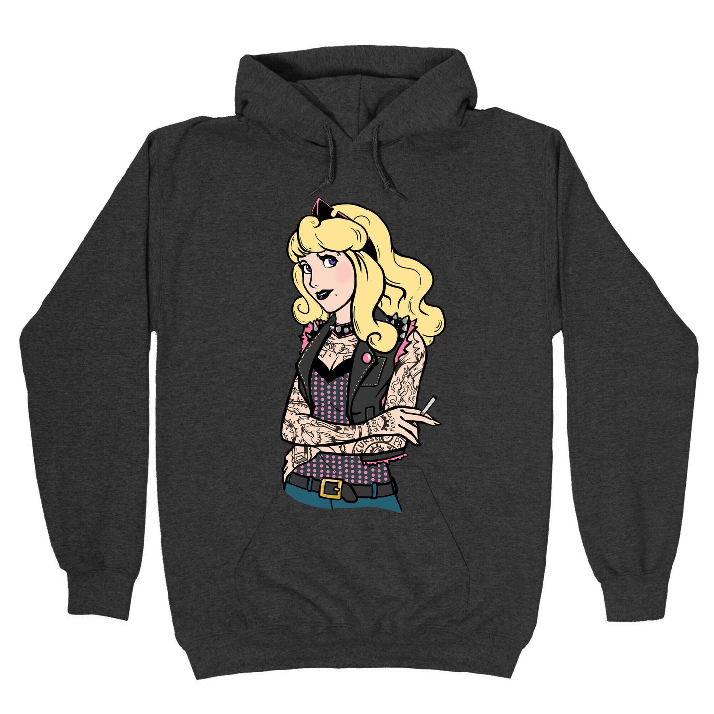 Sleeping Punk Beauty Hoodie
