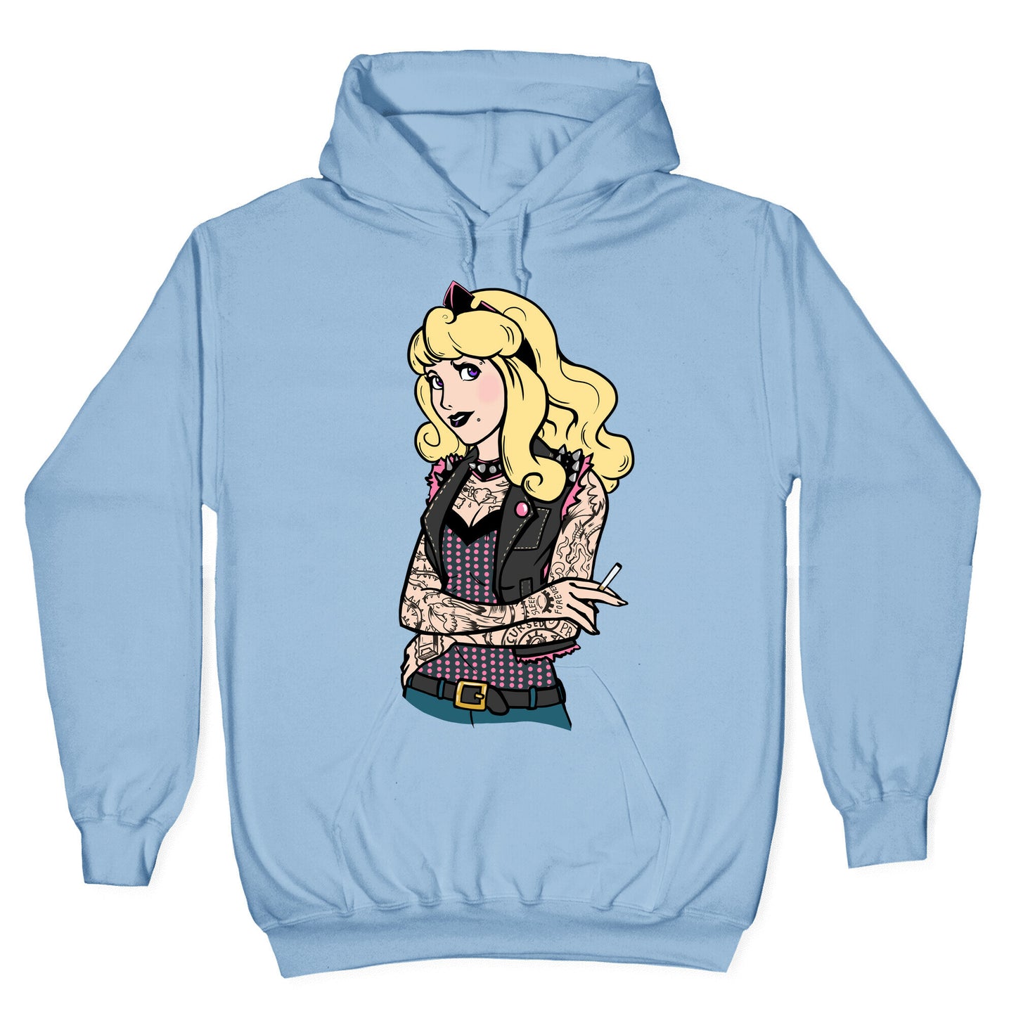 Sleeping Punk Beauty Hoodie