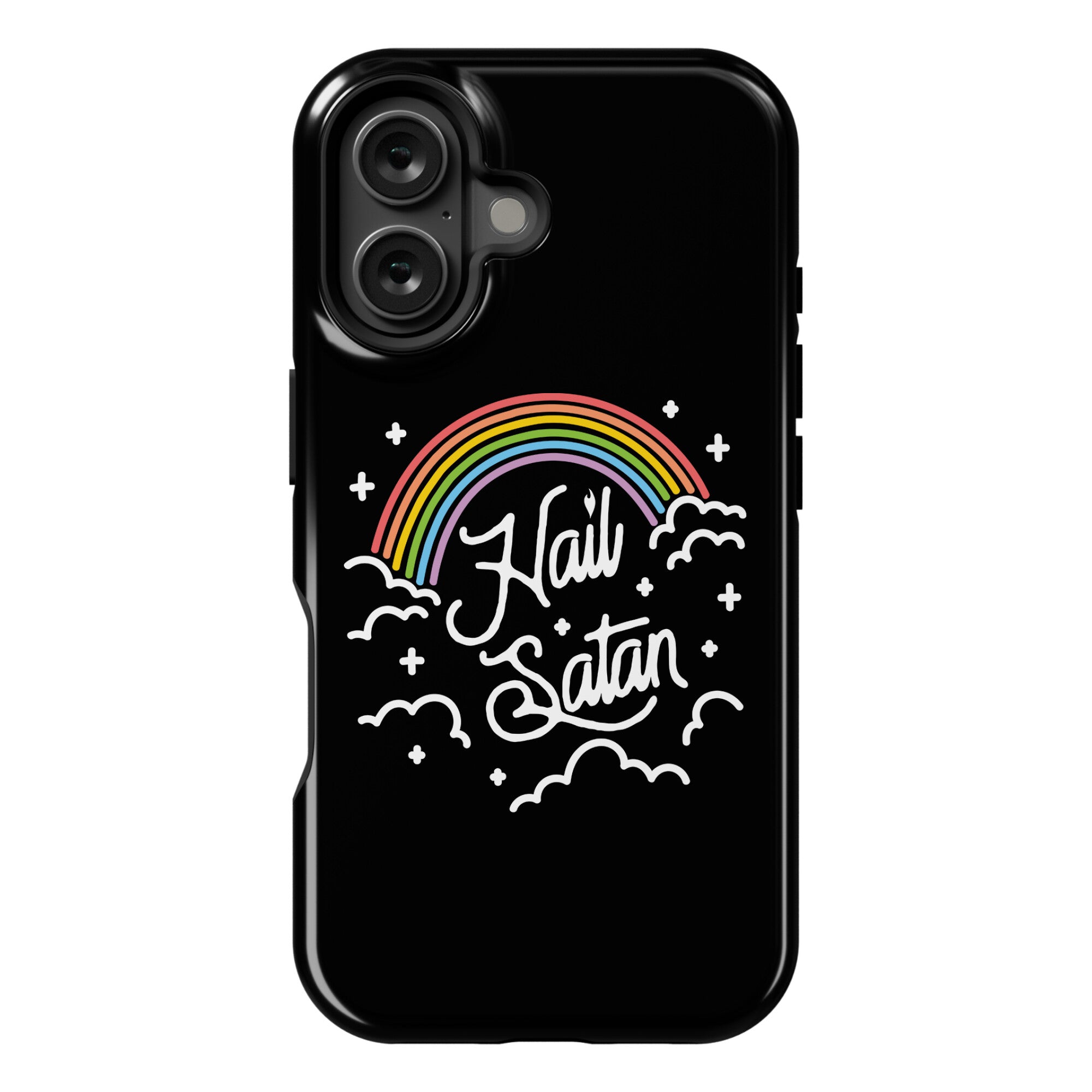 Hail Satan Rainbow Phone Case