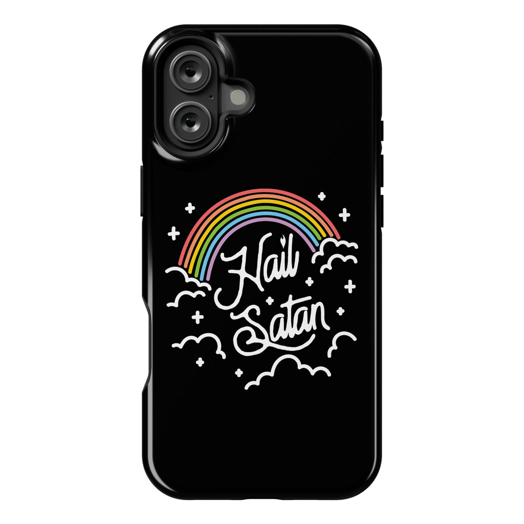 Hail Satan Rainbow Phone Case