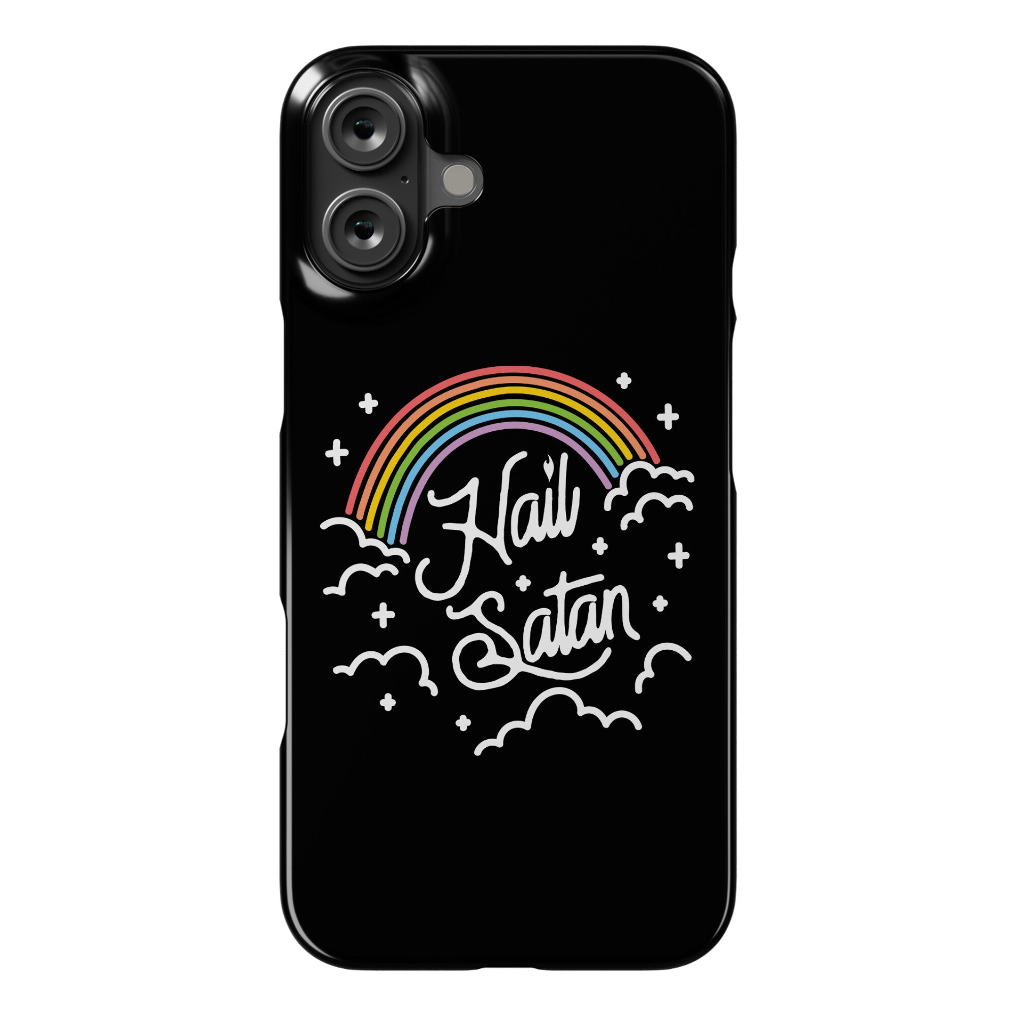Hail Satan Rainbow Phone Case