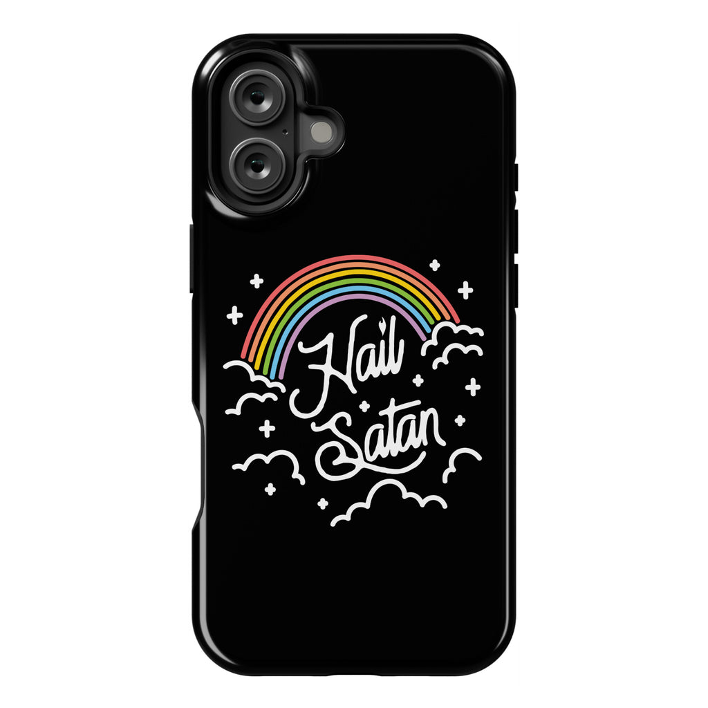 Hail Satan Rainbow Phone Case