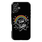 Hail Satan Rainbow Phone Case