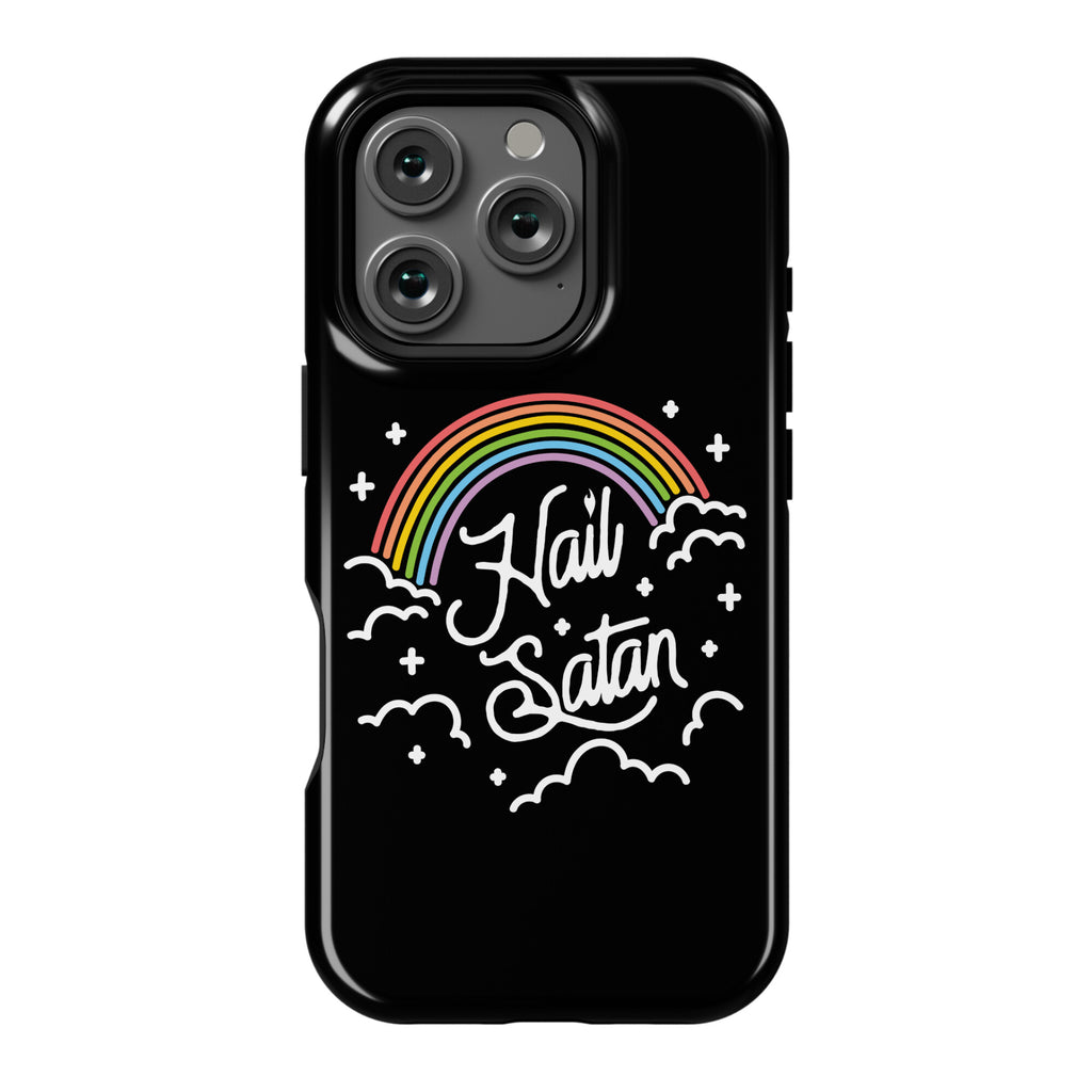 Hail Satan Rainbow Phone Case
