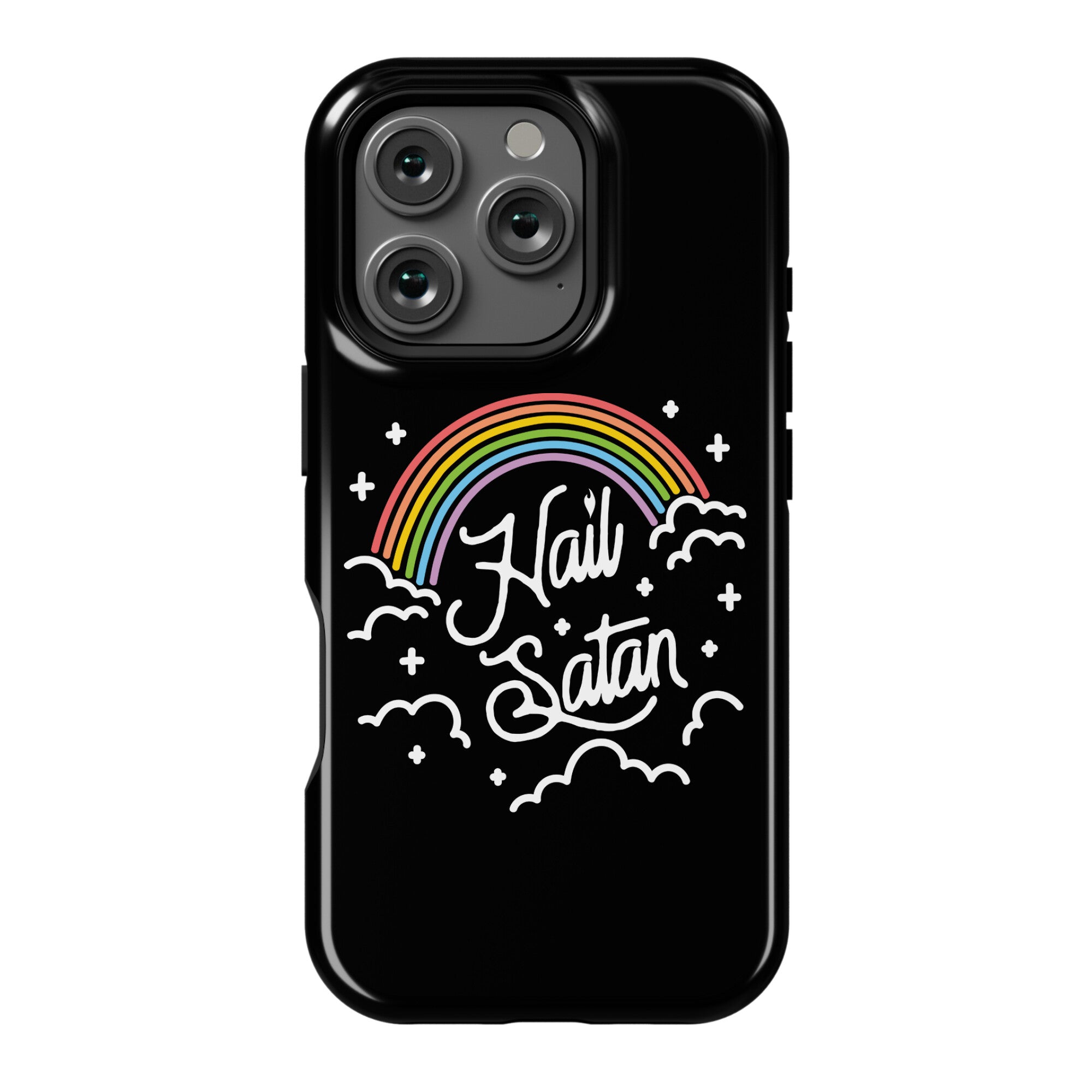 Hail Satan Rainbow Phone Case