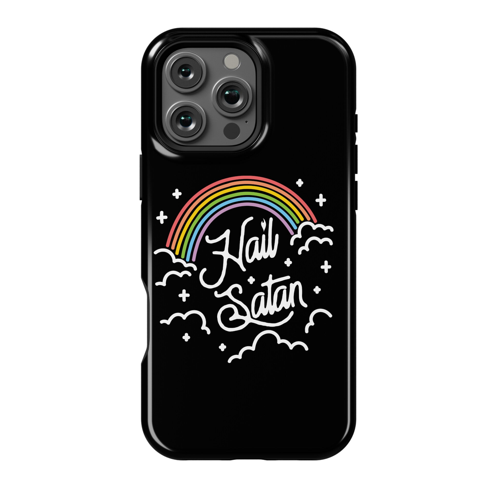 Hail Satan Rainbow Phone Case