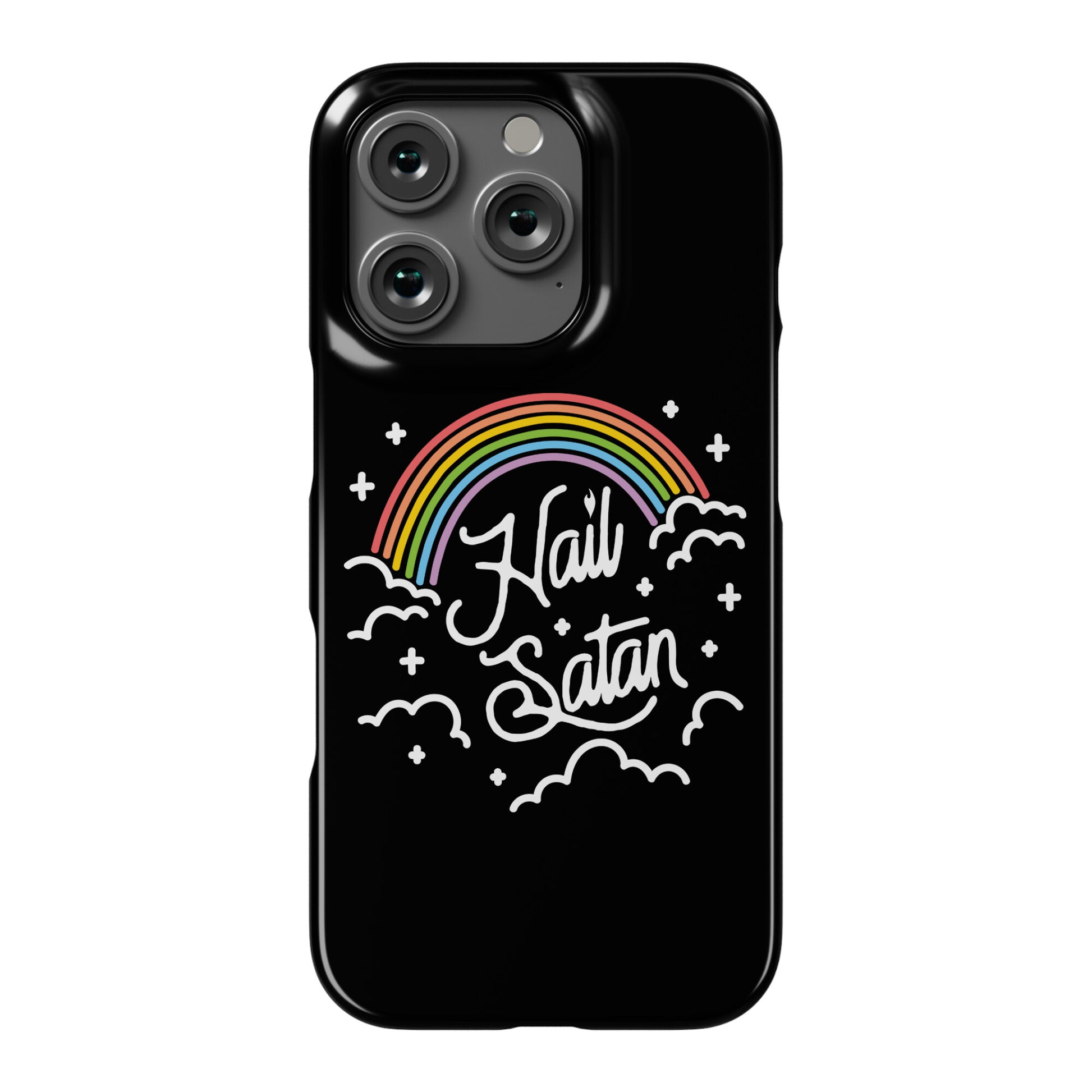 Hail Satan Rainbow Phone Case