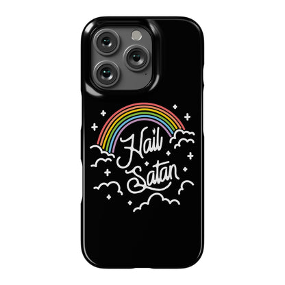 Hail Satan Rainbow Phone Case