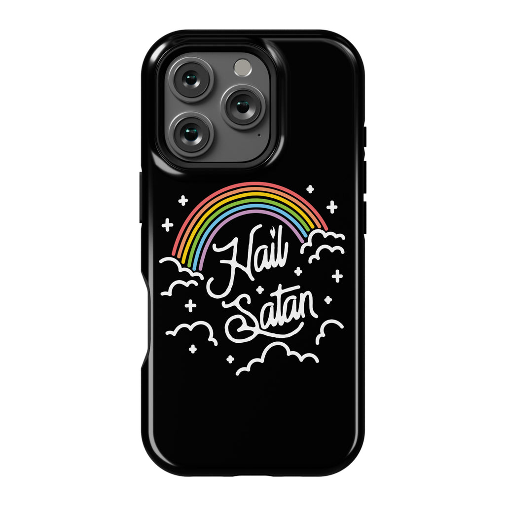 Hail Satan Rainbow Phone Case