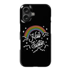 Hail Satan Rainbow Phone Case
