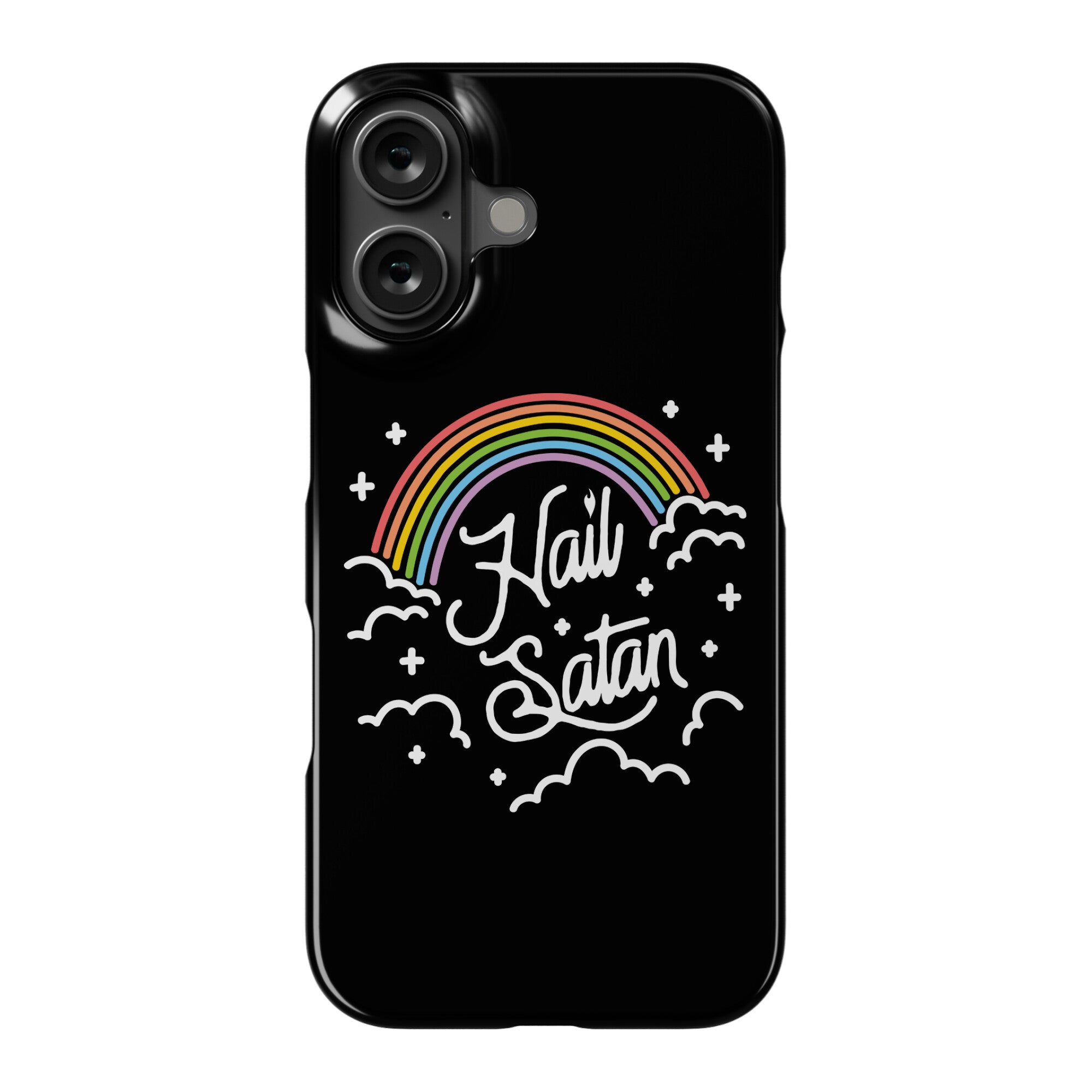 Hail Satan Rainbow Phone Case
