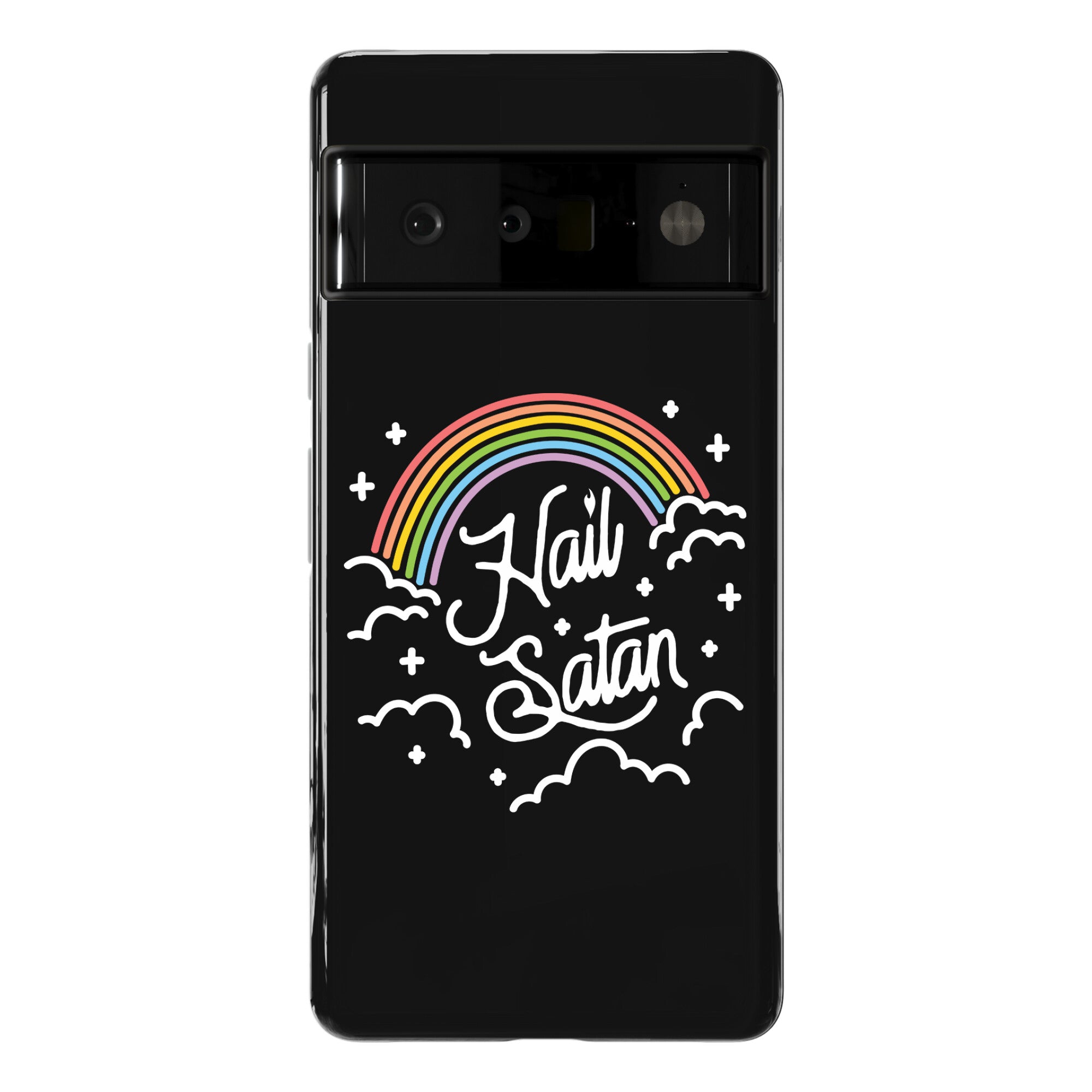 Hail Satan Rainbow Phone Case